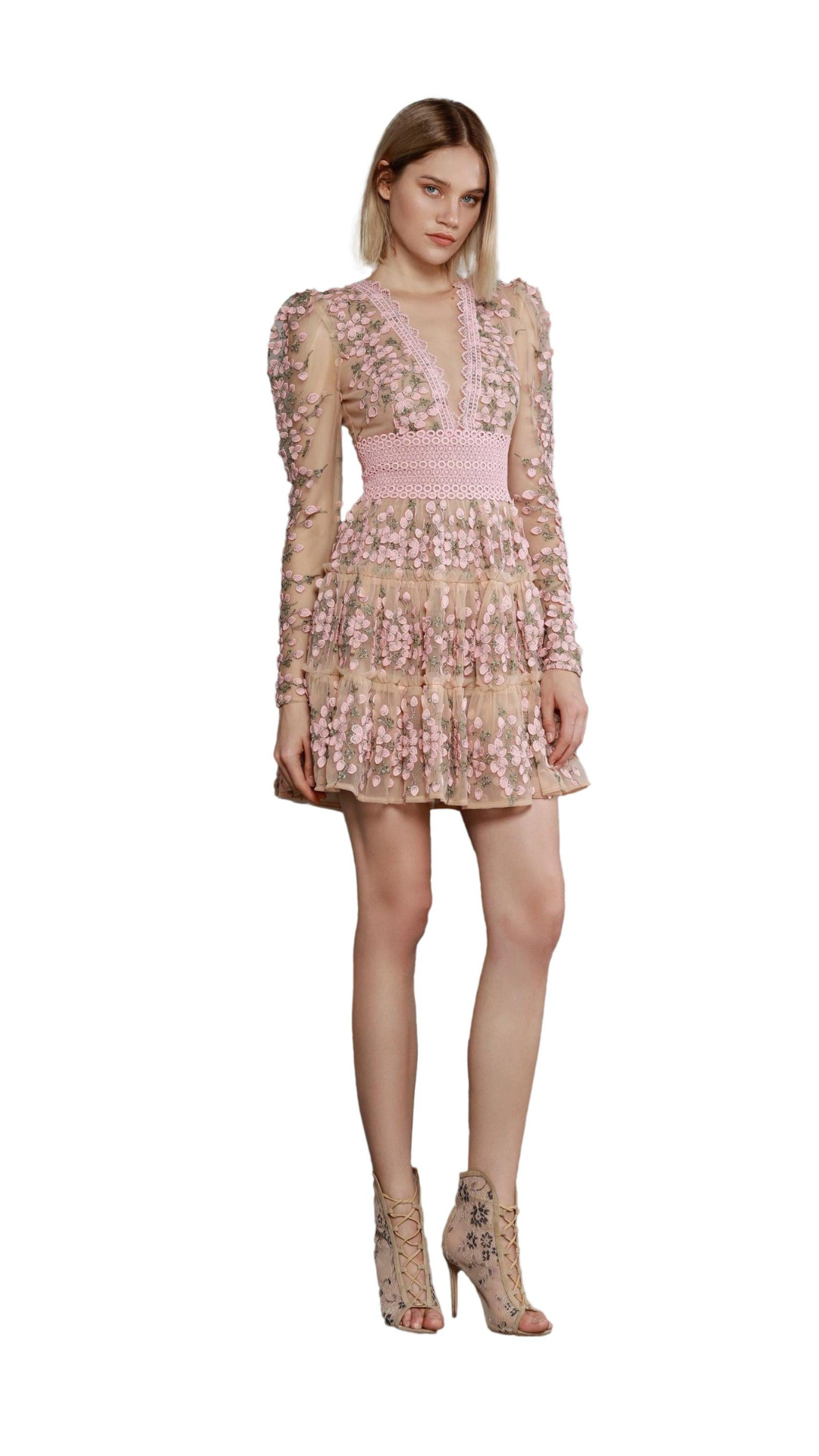 Megan Rose Long Sleeve Mini Dress - Bronx and Banco