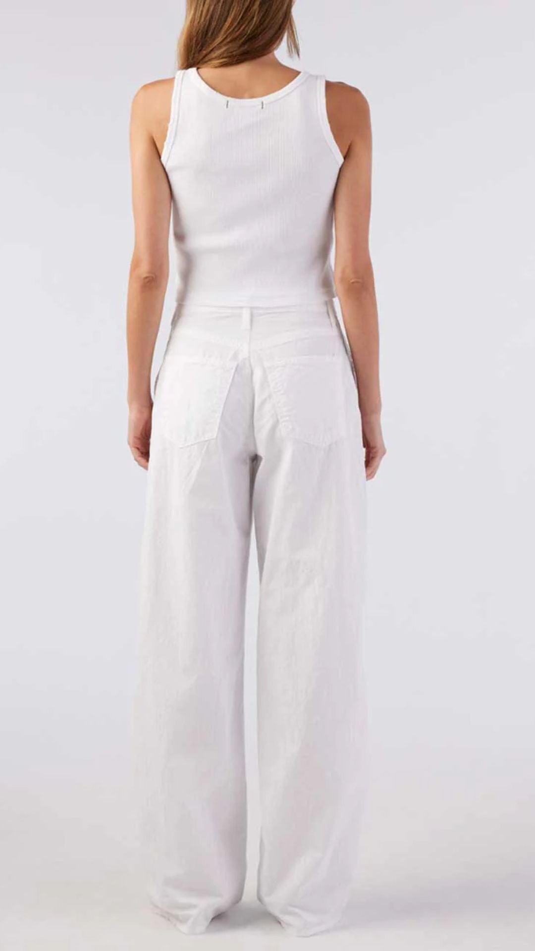 Sheryl Trouser White - Amo Denim