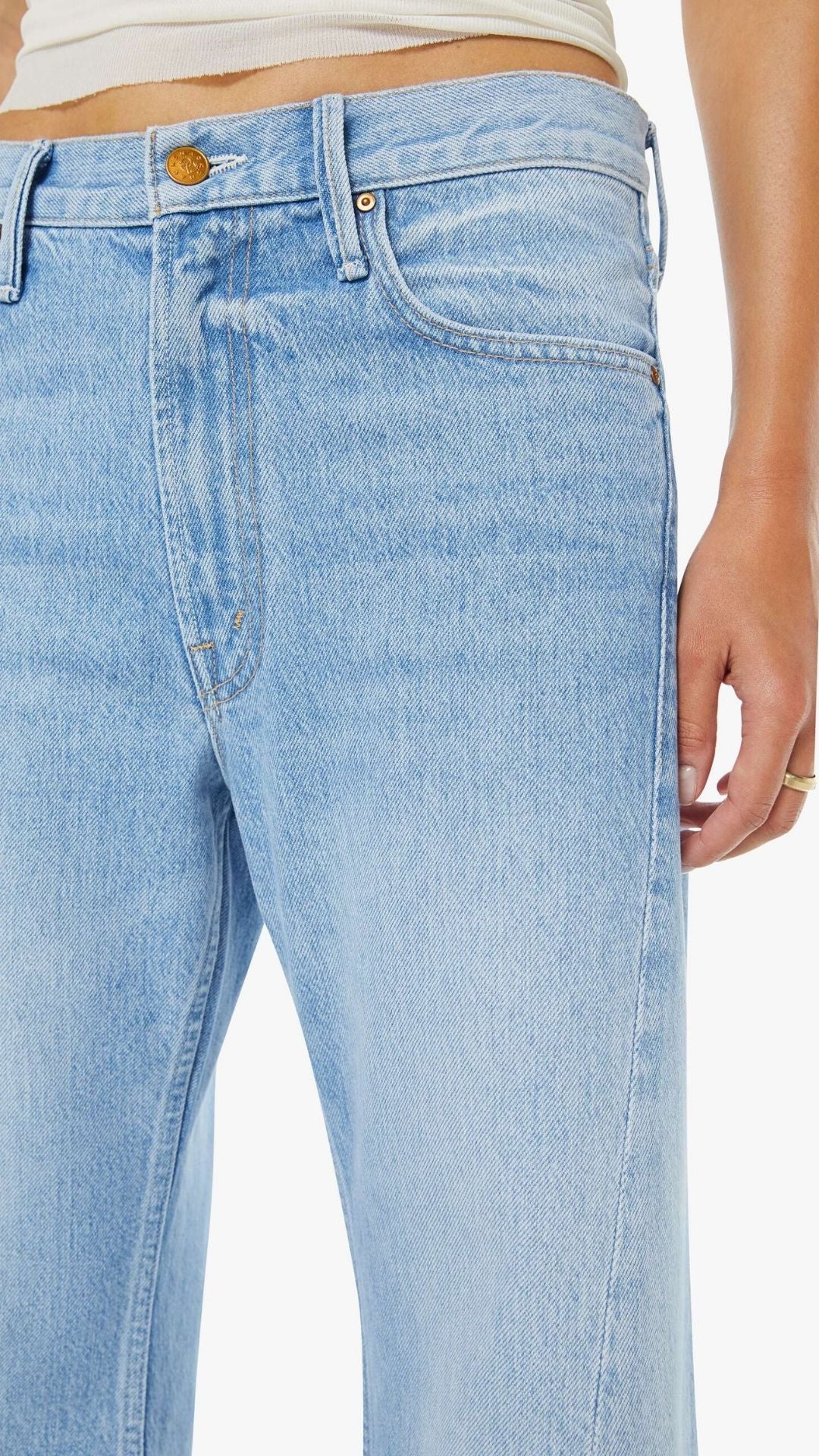 The Lemon Twist Sneak Munchies - Mother Denim