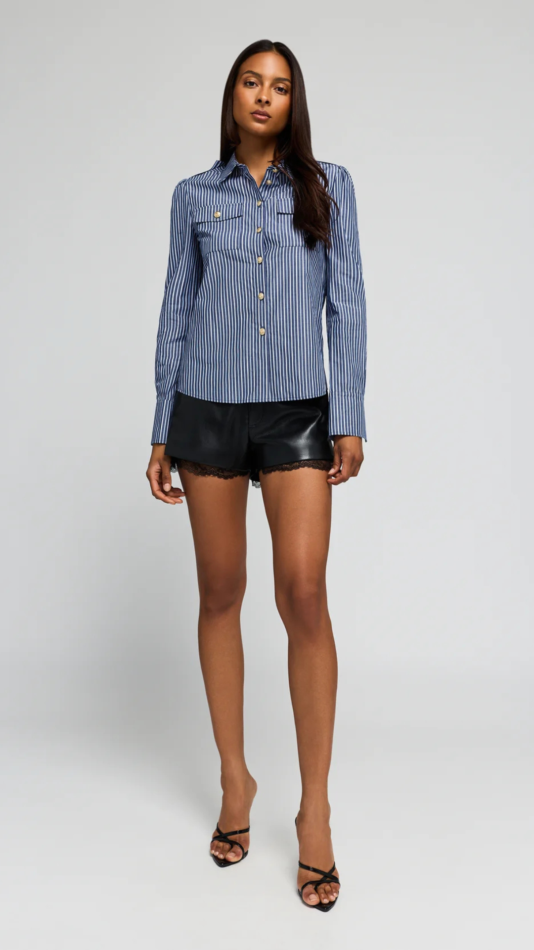 Allure Stripe Poplin Shirt