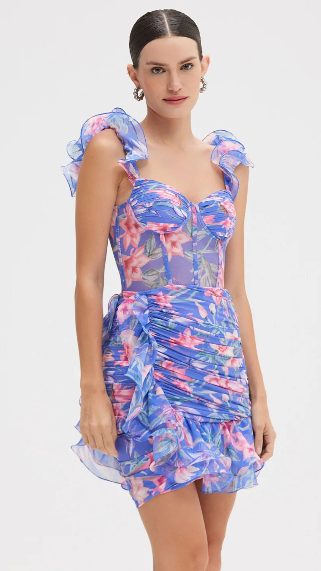 Amaryllis Flutter Dress - Patbo