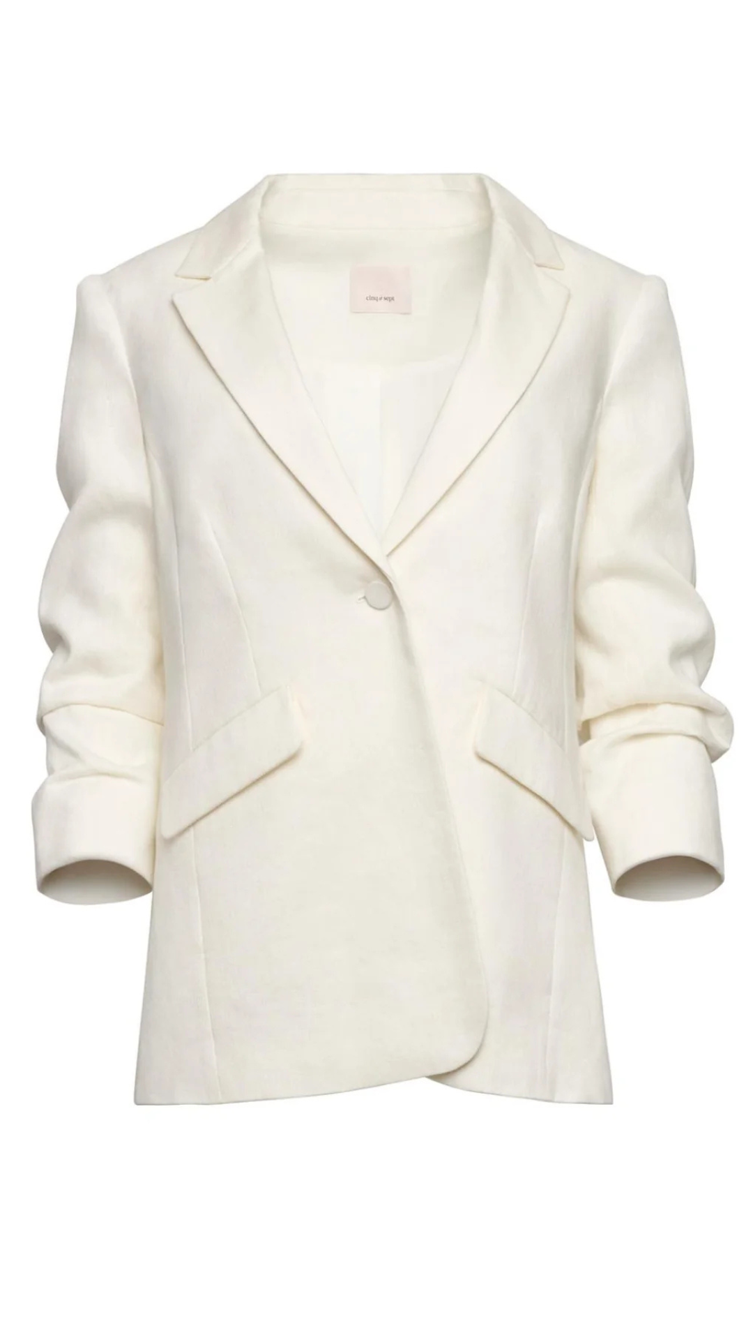 Linen Suiting Kylie Blazer