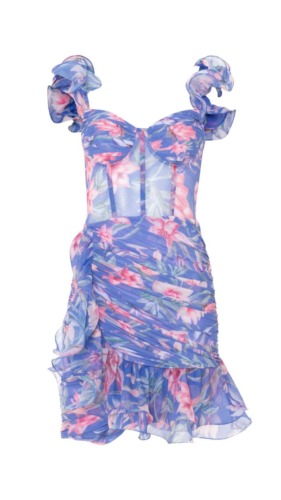 Amaryllis Flutter Dress - Patbo