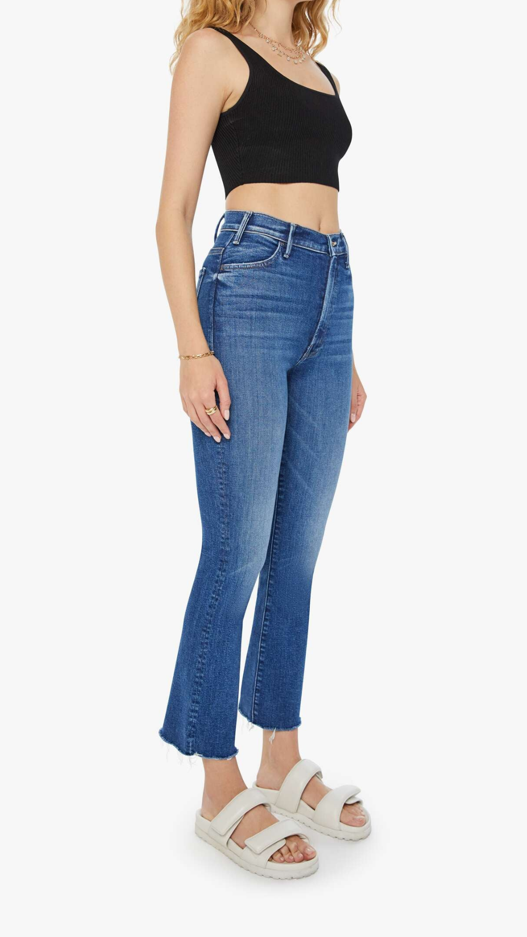 Hustler Ankle Fray - Mother Denim