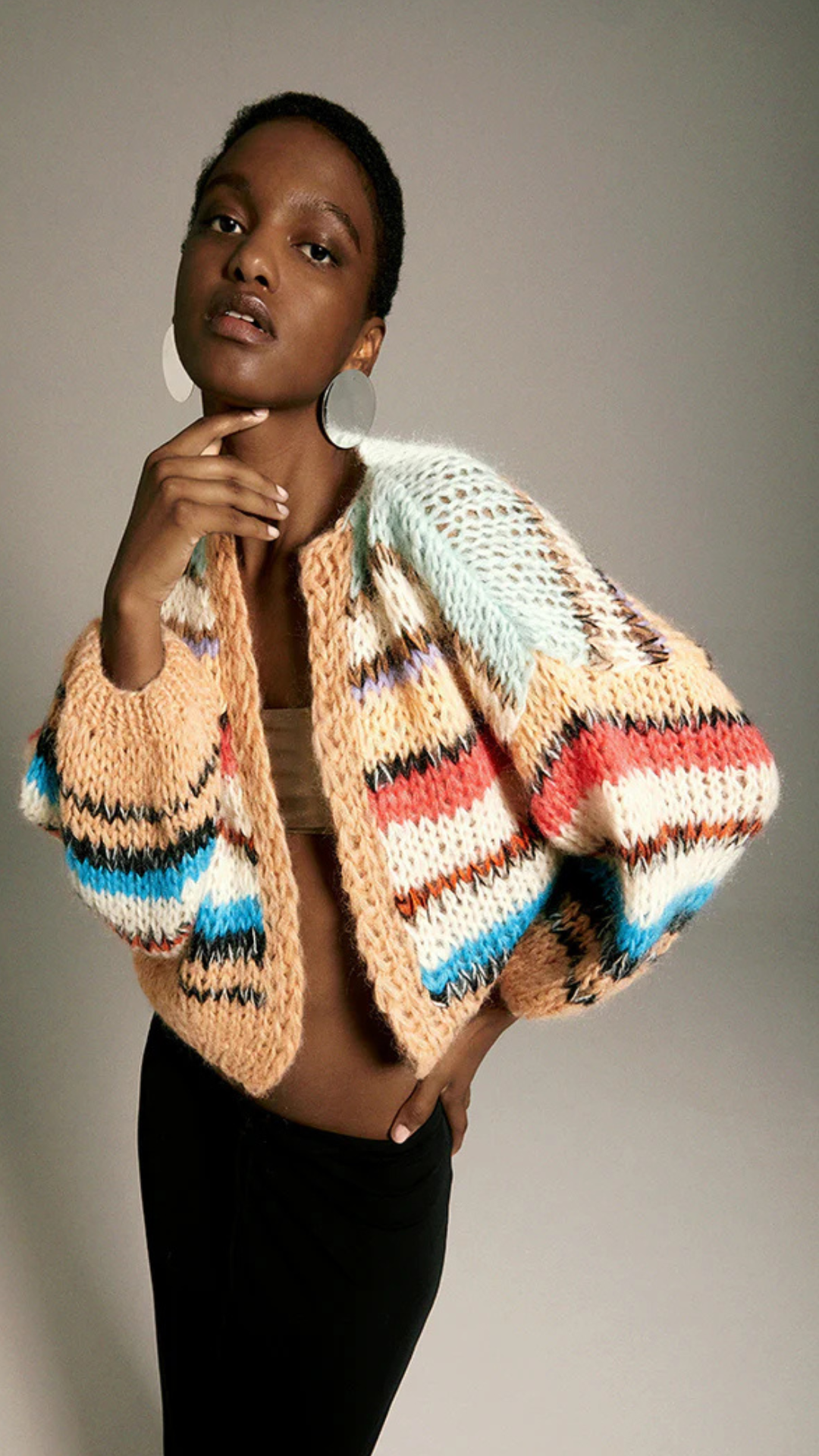 Stripes Galore Cardigan - Maiami