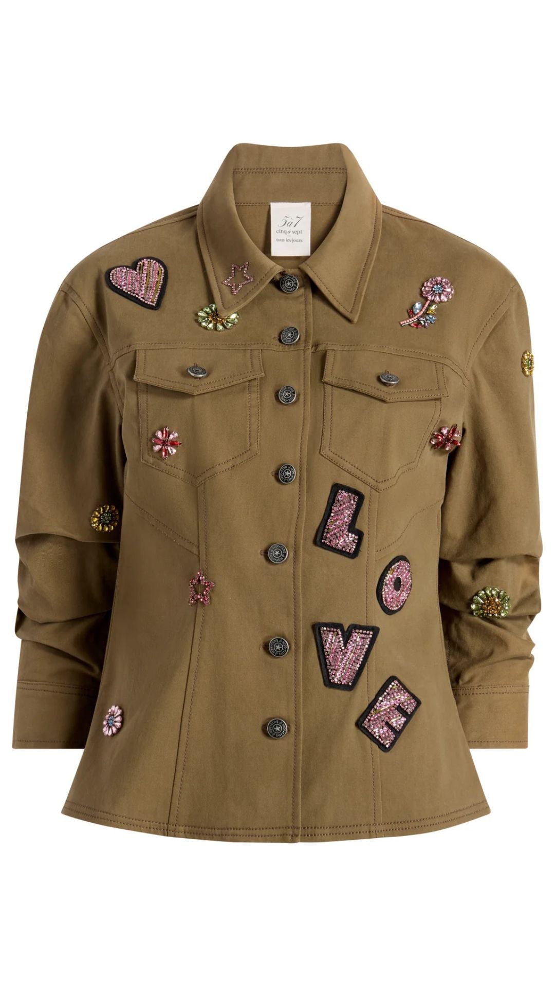 Ditsy Love Schrunched Love Jacket