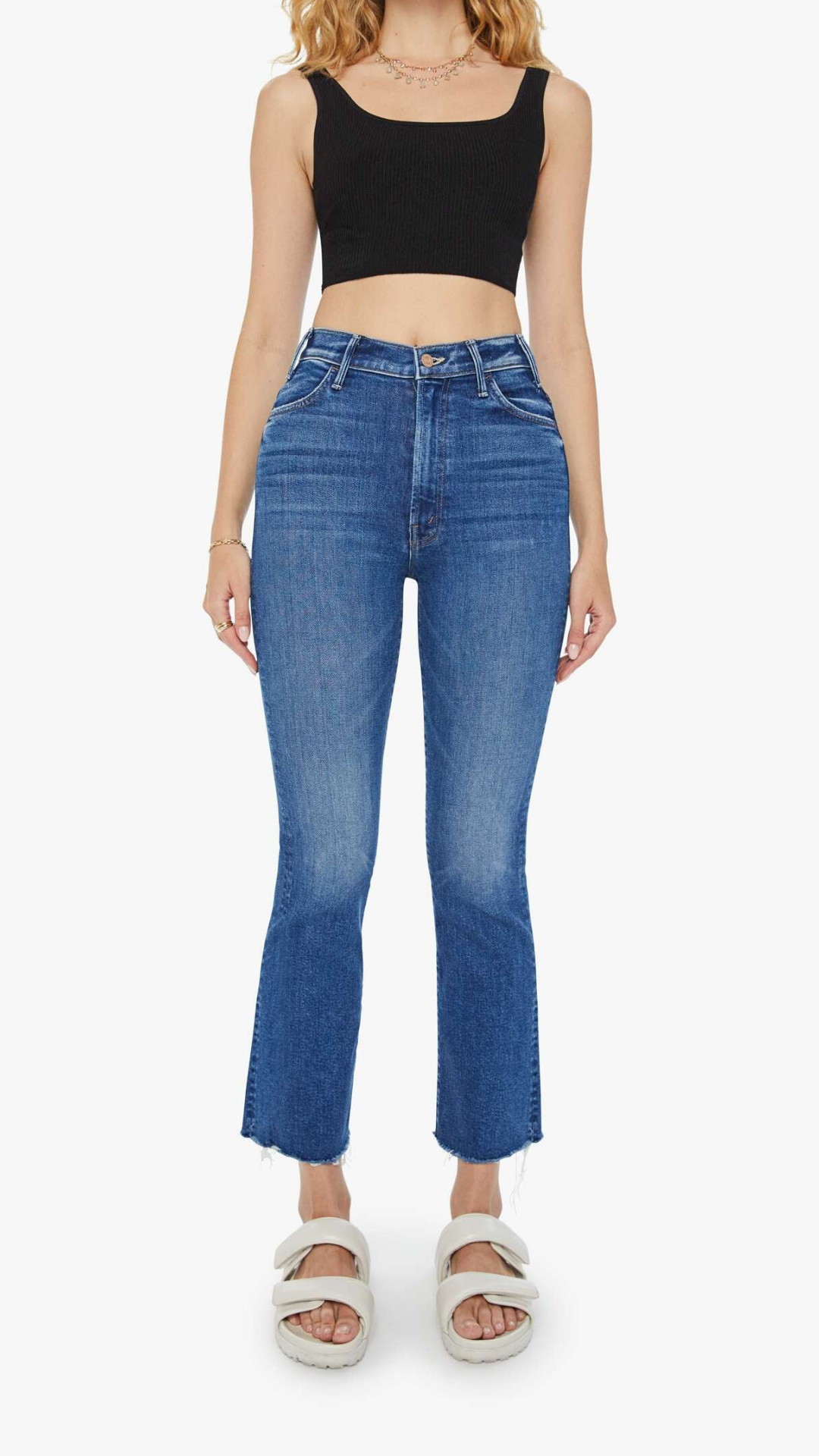 Hustler Ankle Fray - Mother Denim