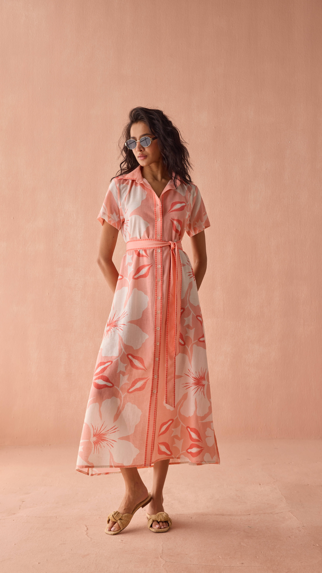 Amira Shirtdress Alma Nectar