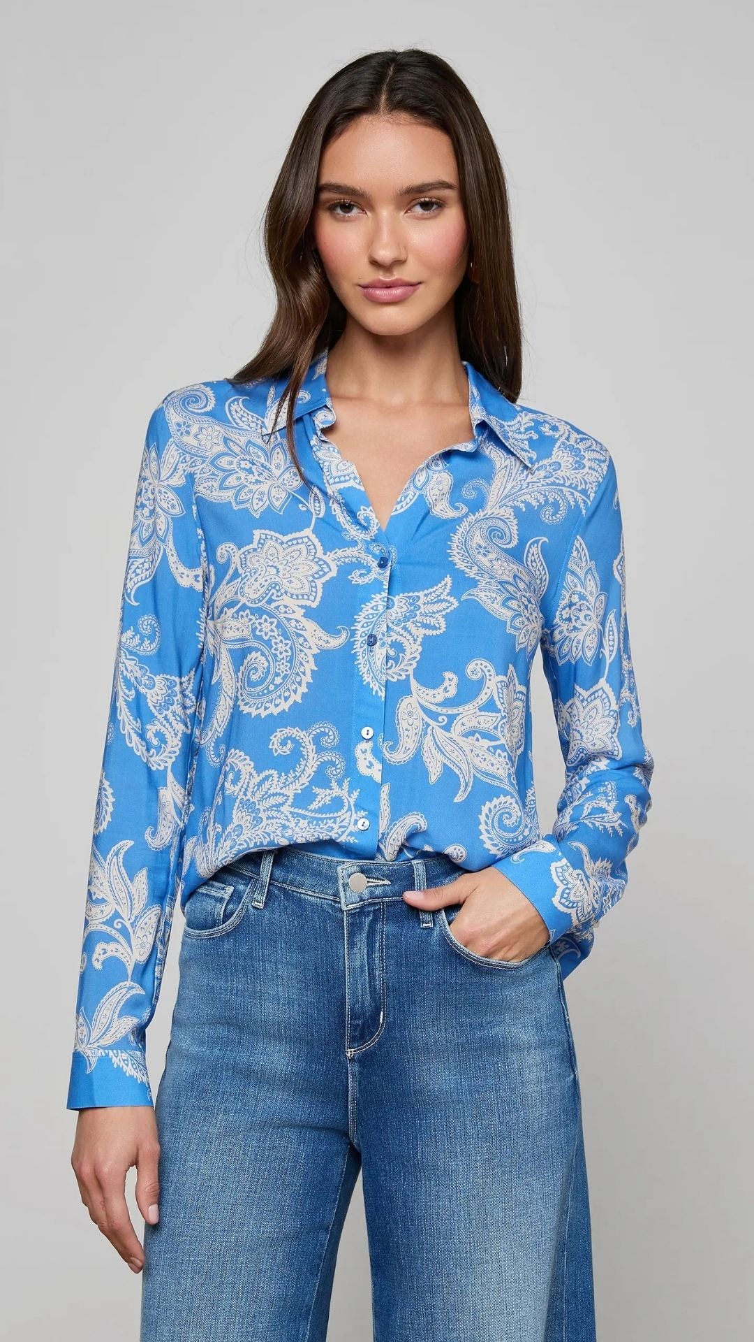 Holly Blouse Regatta Blue