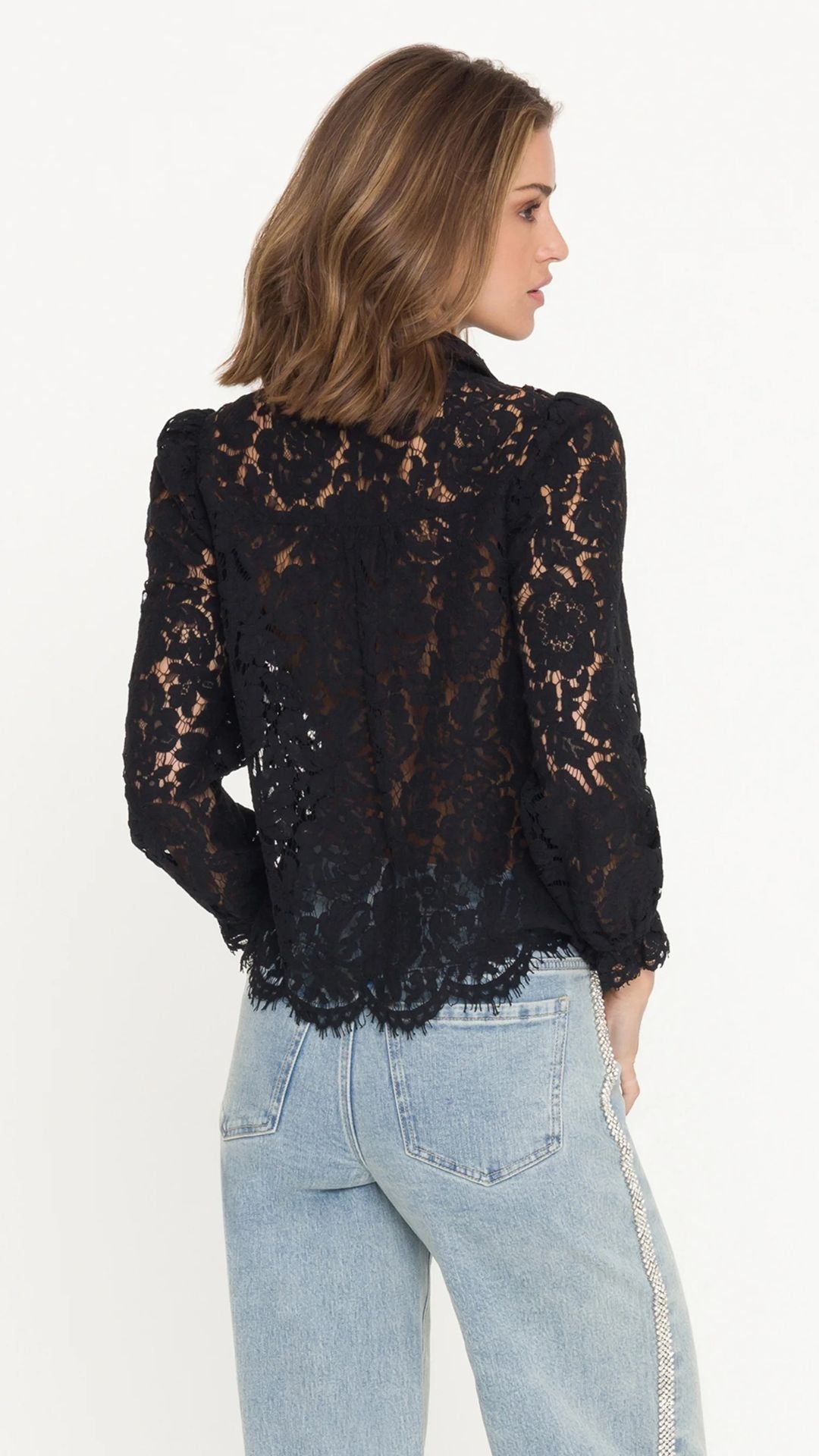 Lina Lace Shirt - Generation Love