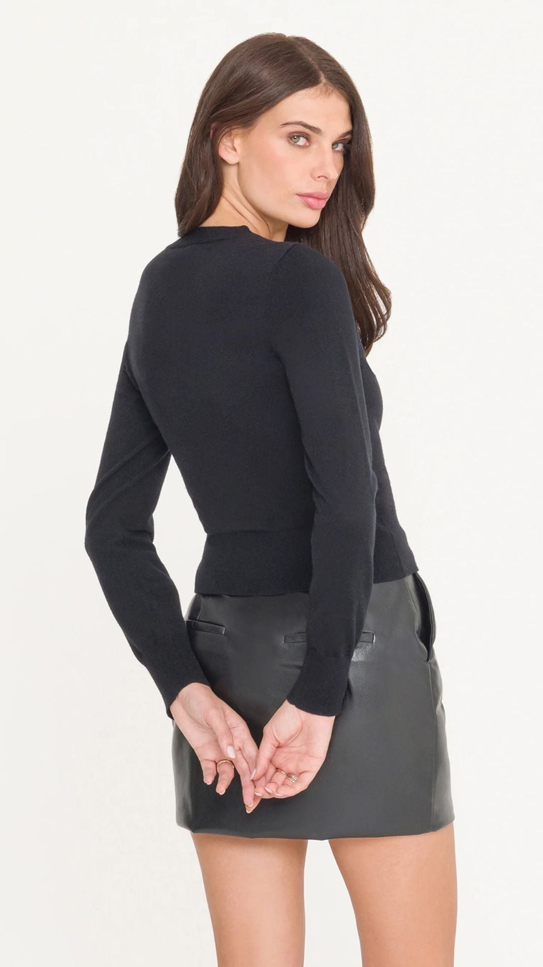 Salome Crystal Bow Sweater