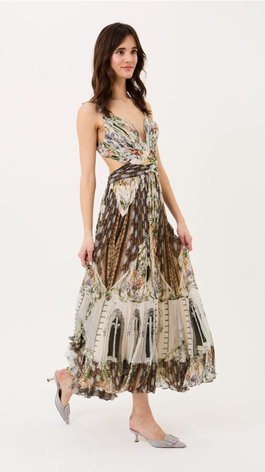 Flora Facade Cut Out Dress