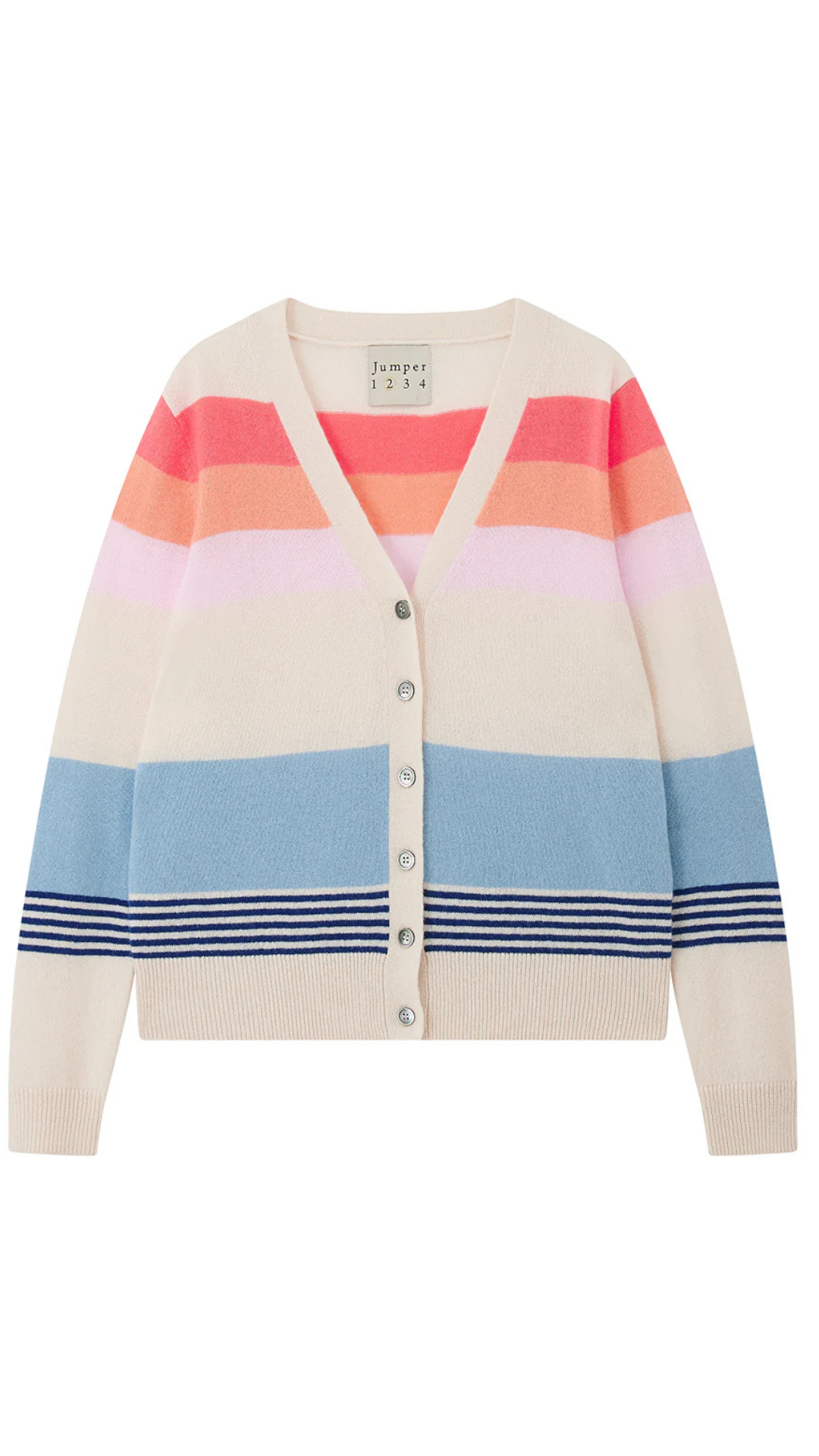 Deckhand Striped Cardigan