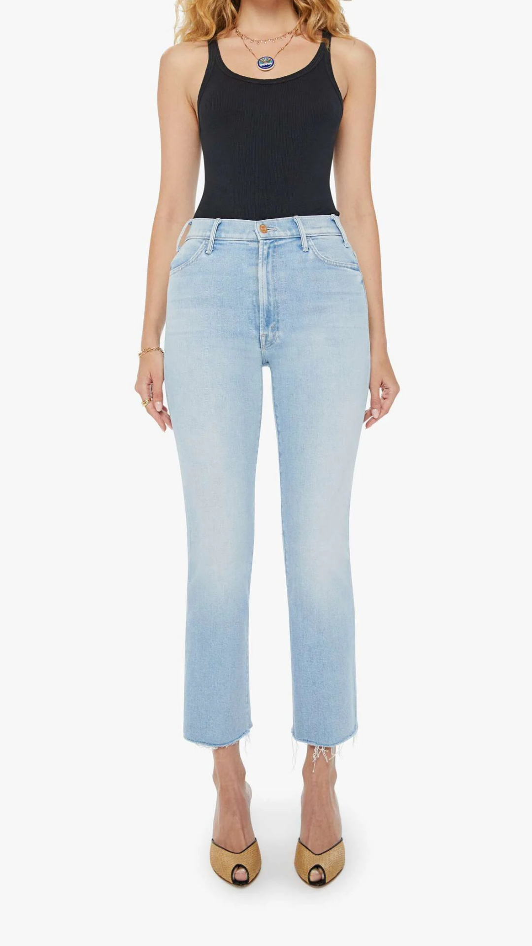 Hustler Ankle Fray - Mother Denim