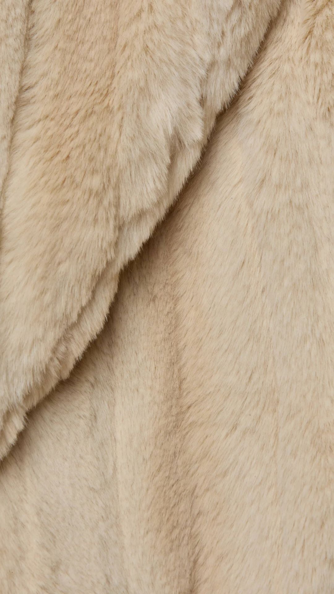 Davt Cropped Faux Fur Jacket