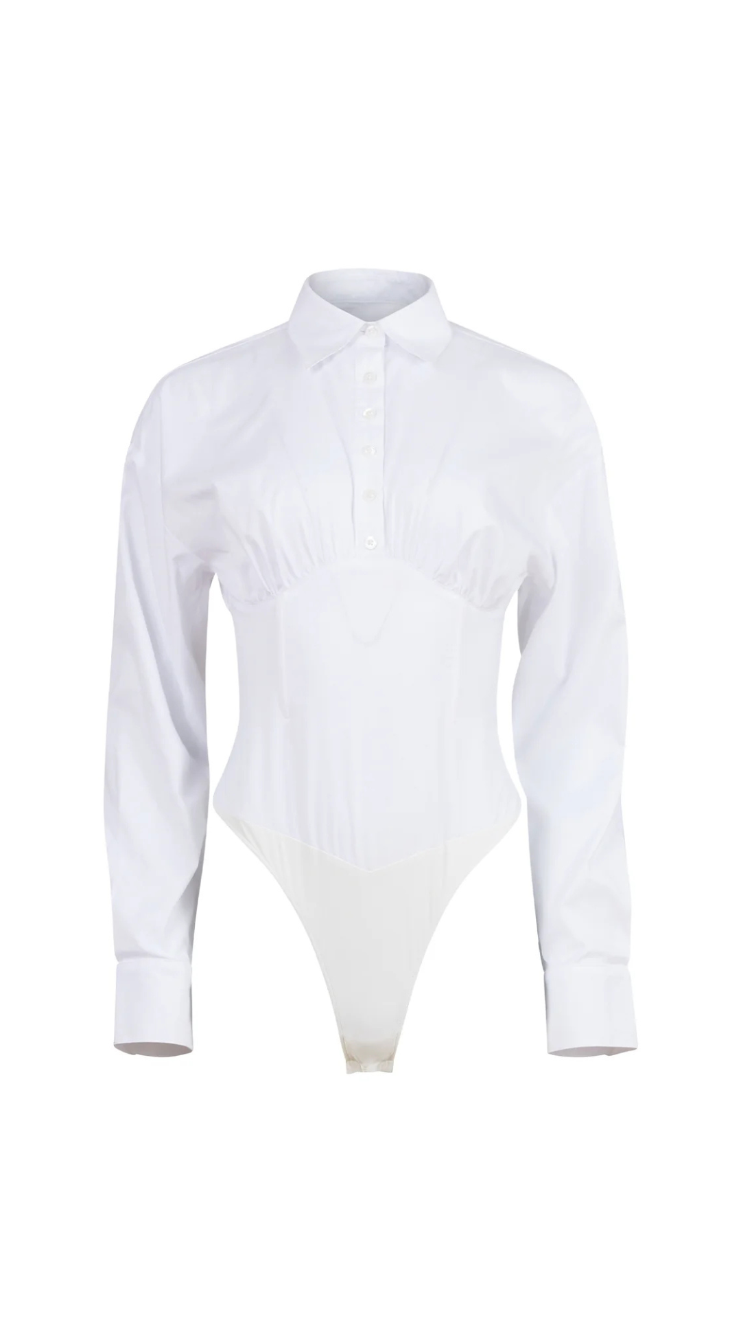Button Down Bodysuit - Fleur Du Mal