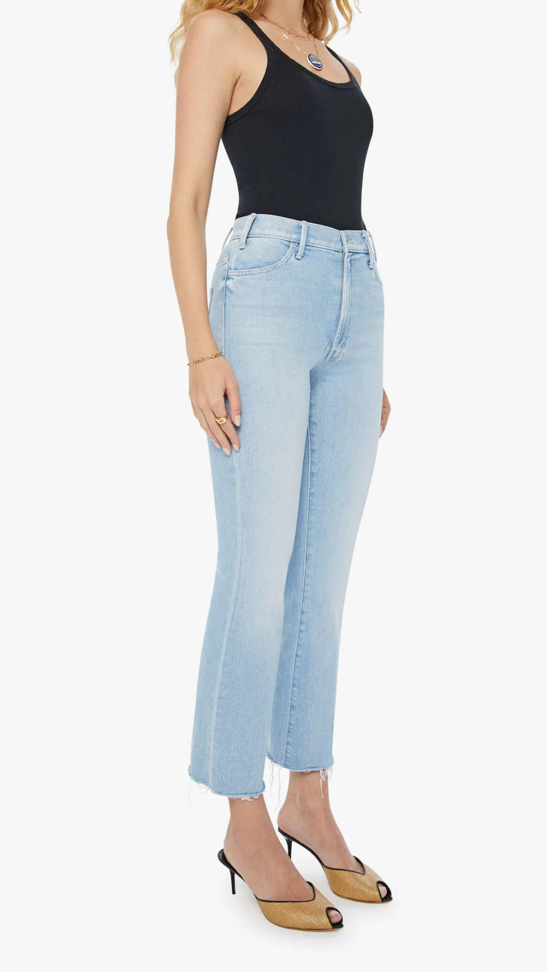 Hustler Ankle Fray - Mother Denim