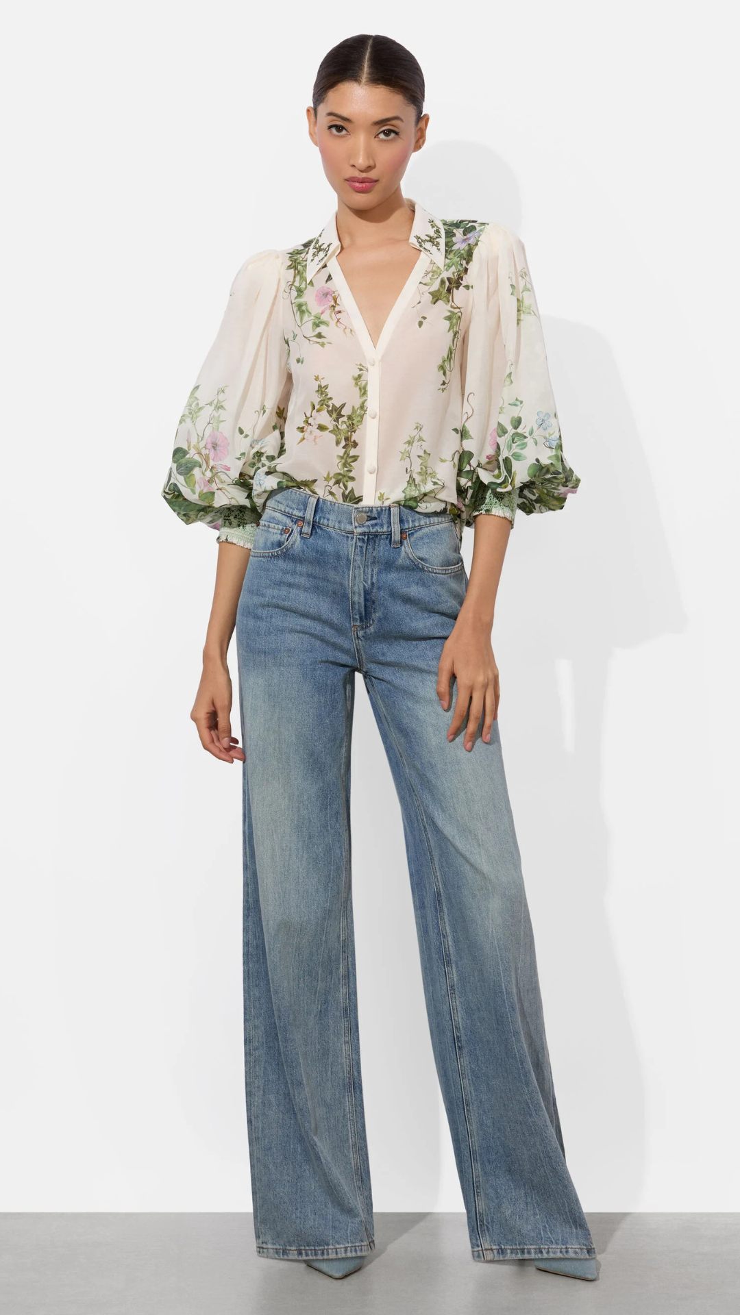 Charis Blouse - Alice and Olivia
