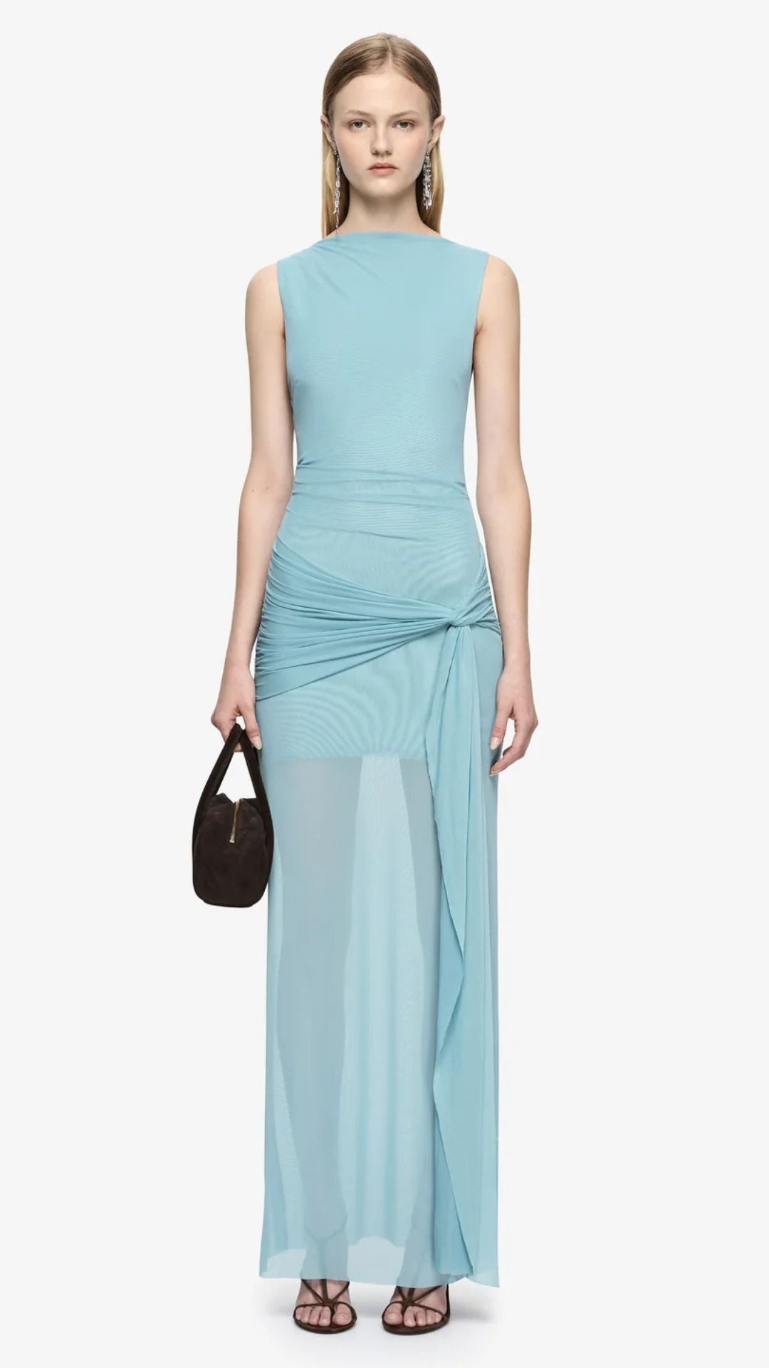 Anya Maxi Dress Bermuda Blue - BEC + BRIDGE
