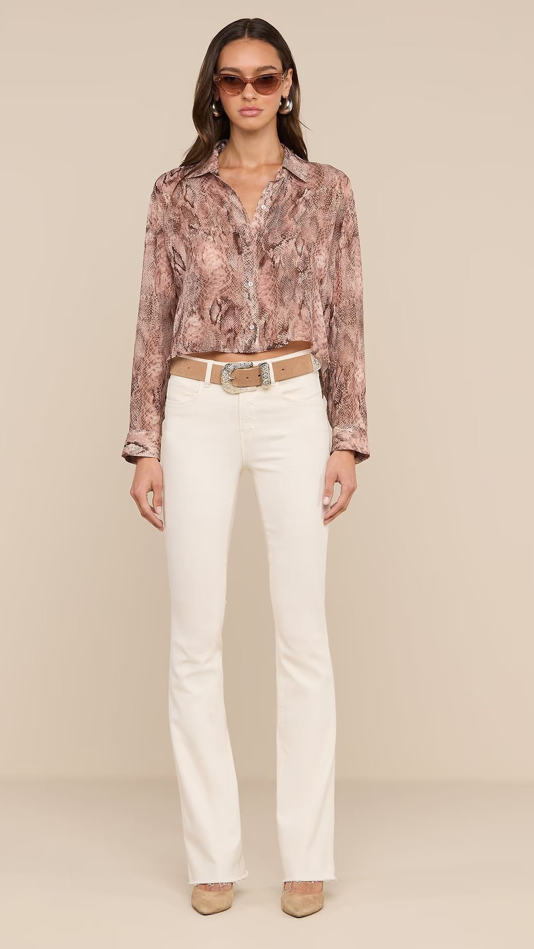 Cosette Shirt Mauve - L'Agence