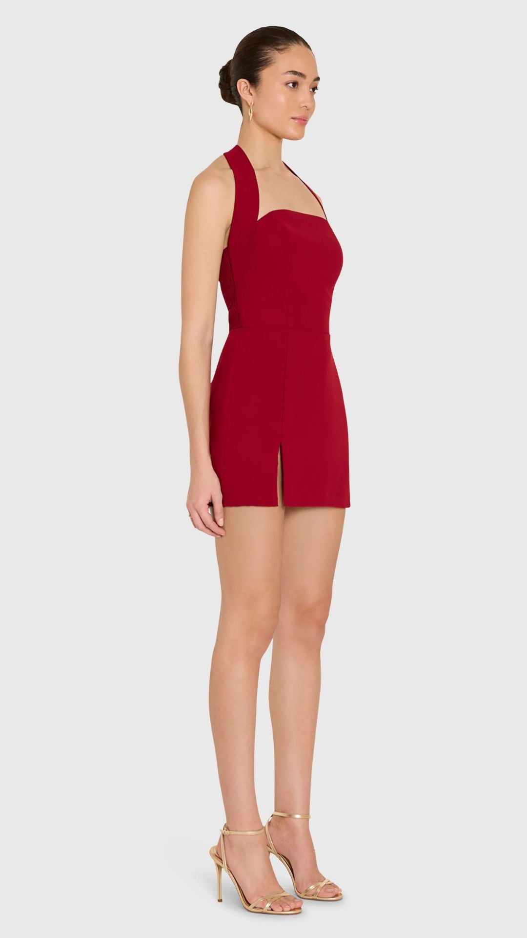 Cynthia Romper Carnelian - Amanda Uprichard
