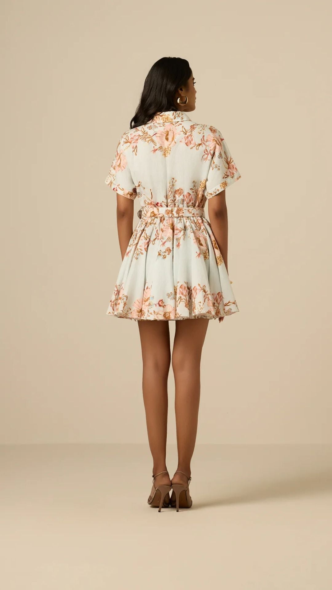 Ezra Buckle Short Dress - Hemant and Nandita