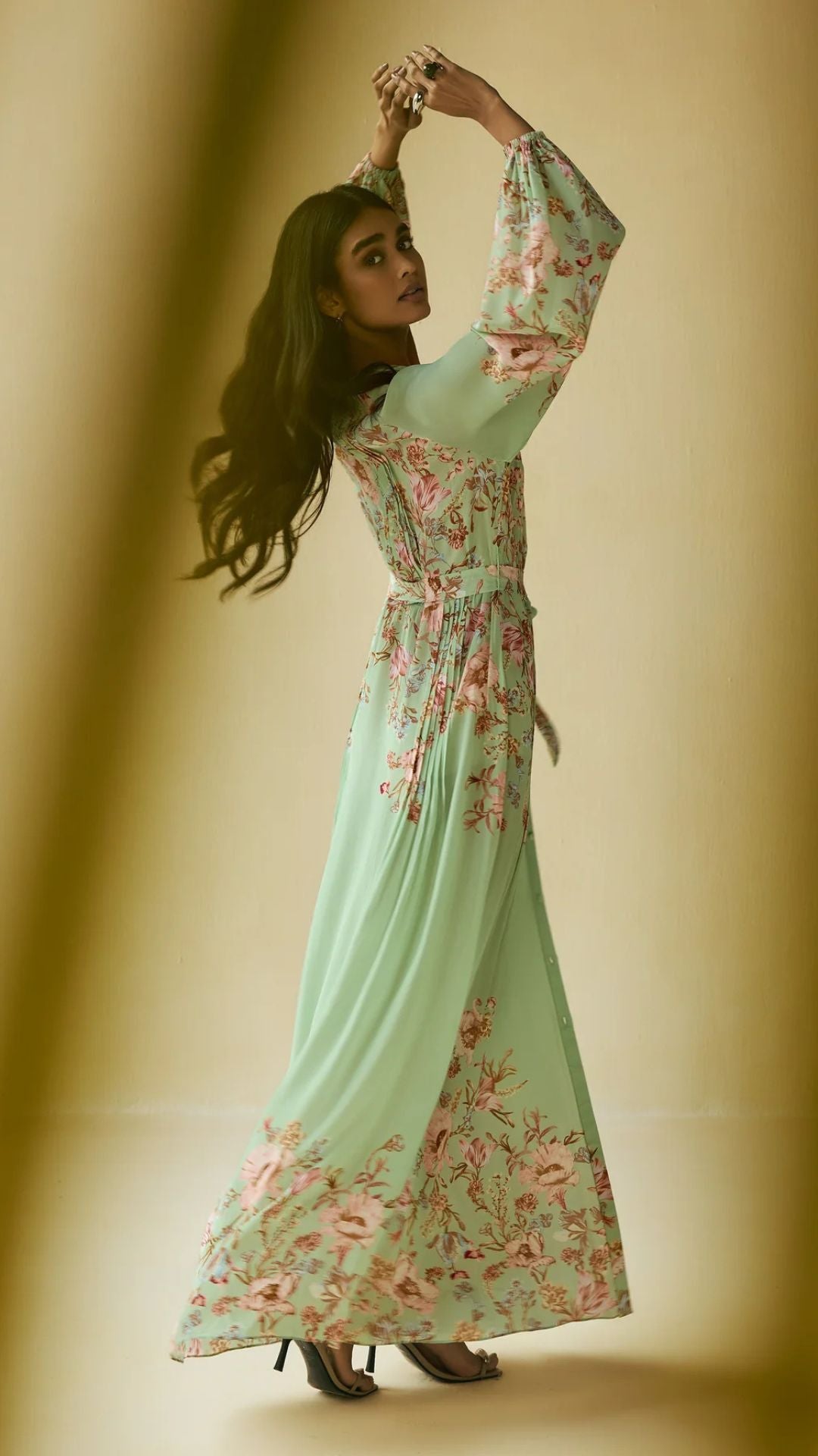 Ezra Pintuck Maxi Dress - Hemant and Nandita
