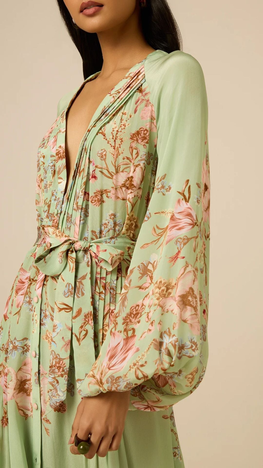 Ezra Pintuck Maxi Dress - Hemant and Nandita