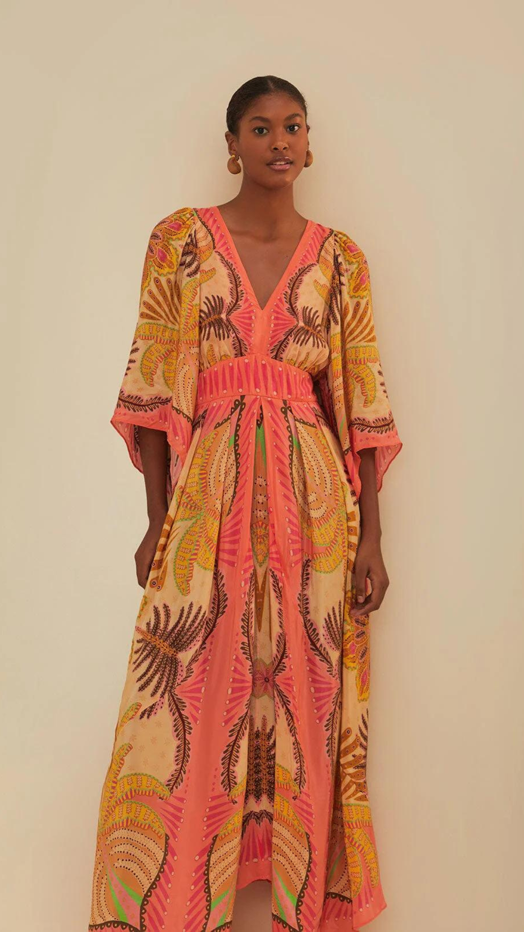 Palms Scarf Dress - Farm Rio