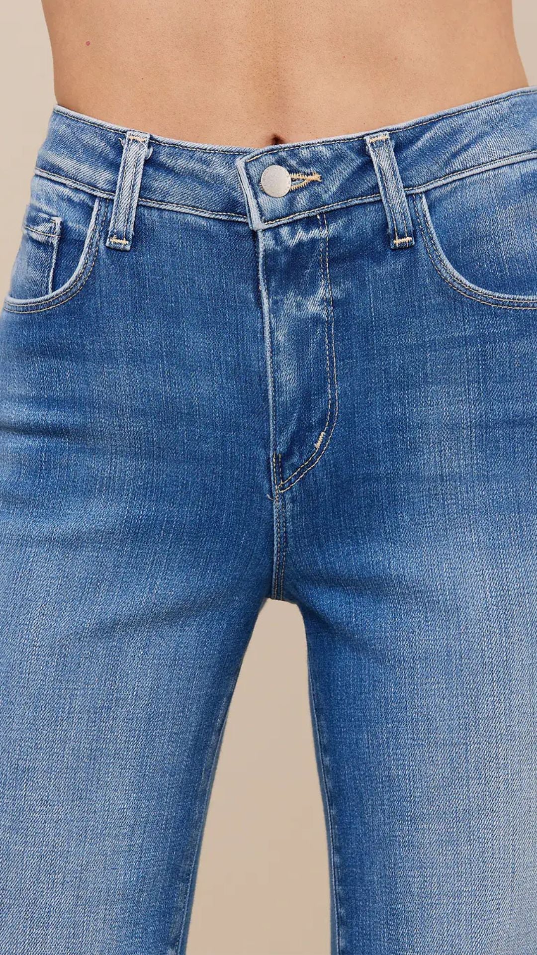 Scottie Wide-Leg Jean Hayward - L'Agence