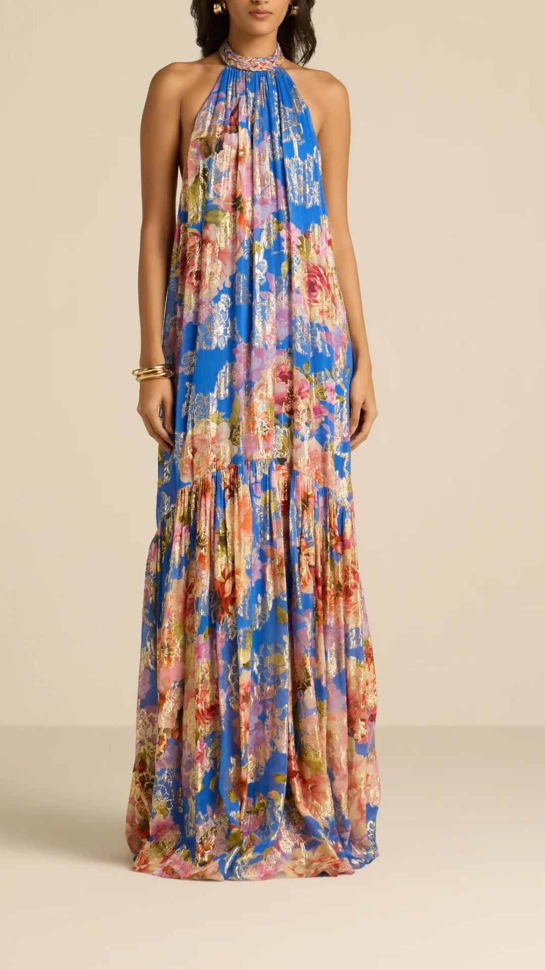 Vanya Backless Maxi Dress - Hemant and Nandita