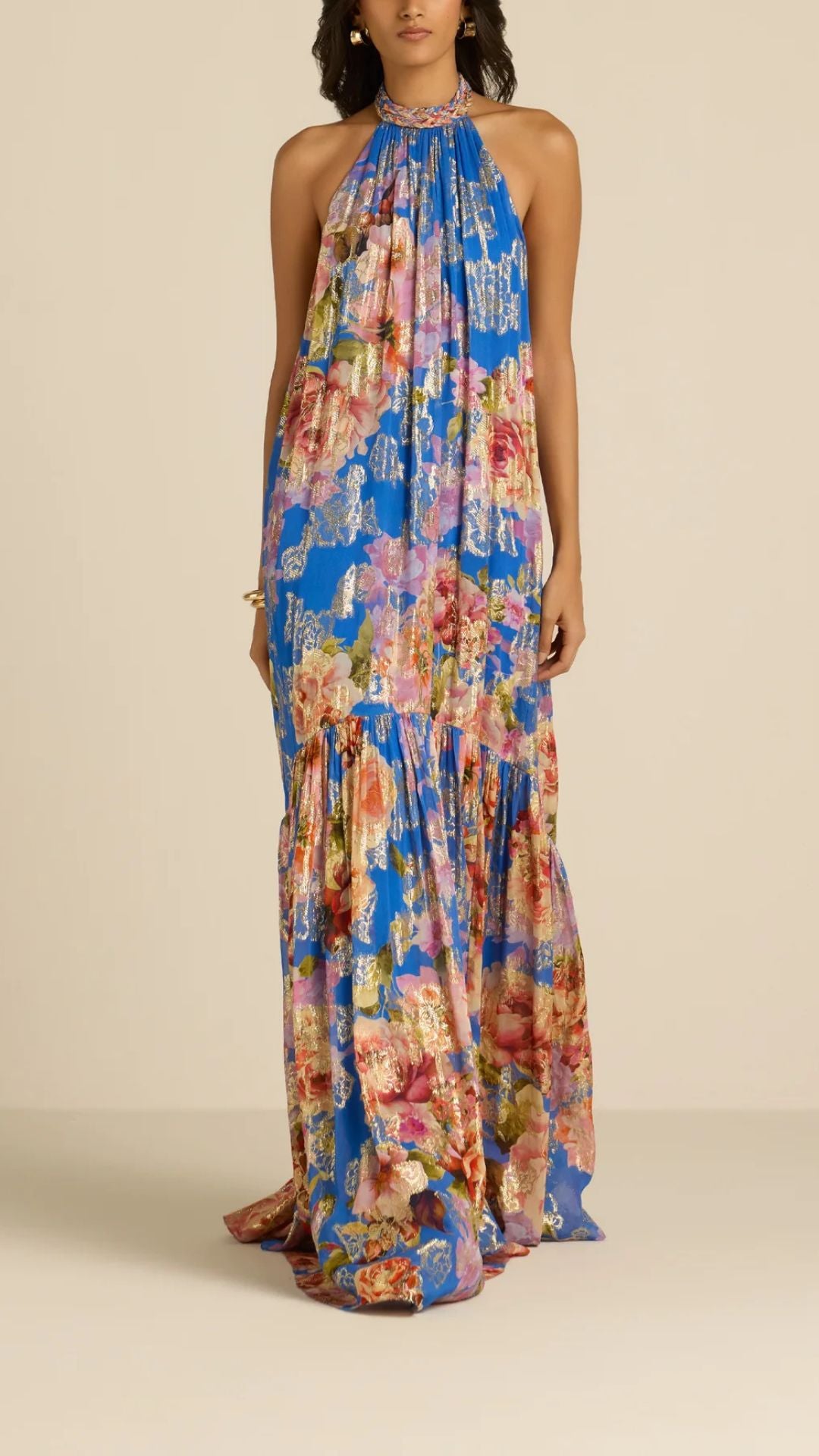 Vanya Backless Maxi Dress - Hemant and Nandita