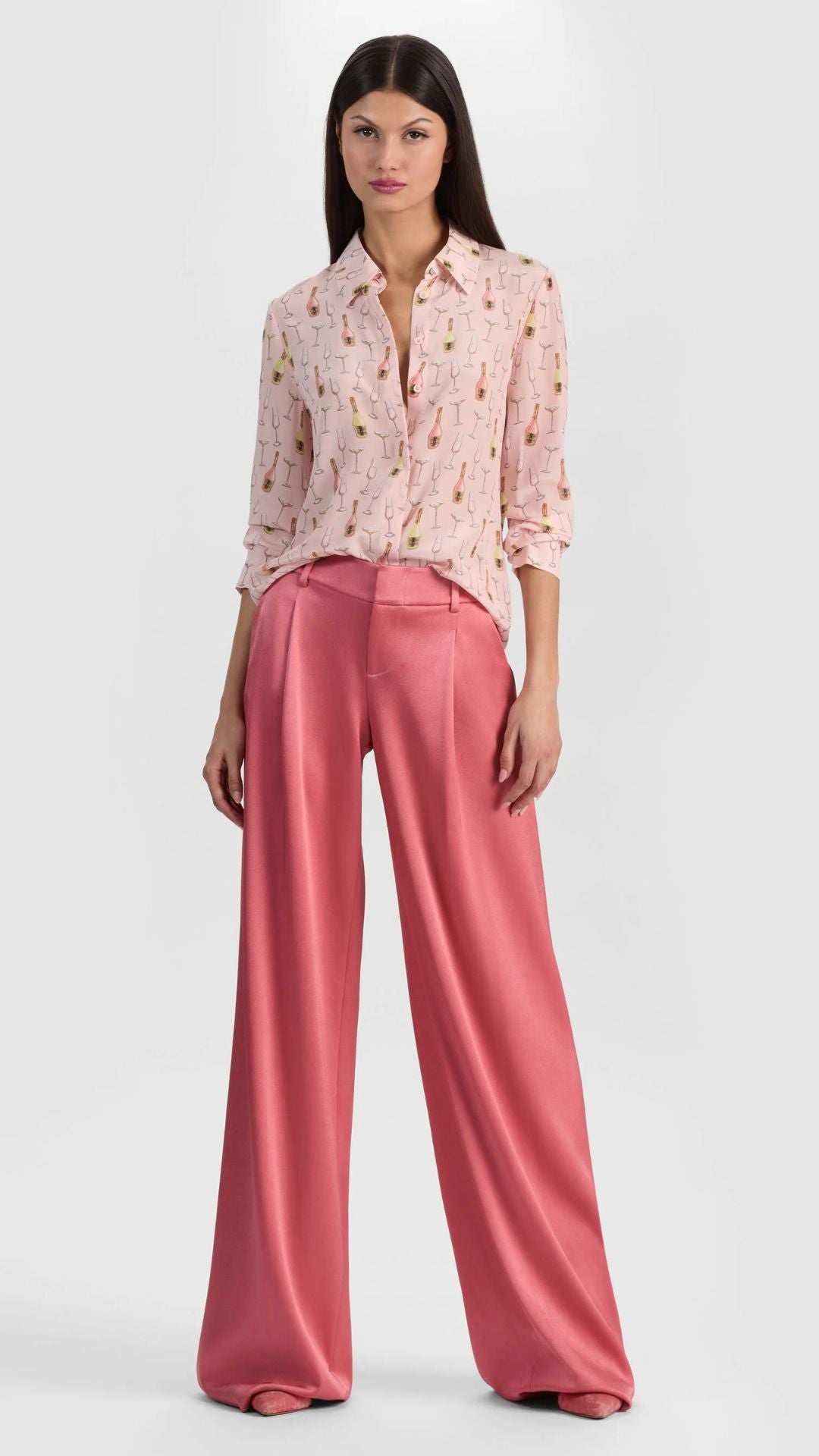 Willa Silk Blouse - Alice and Olivia