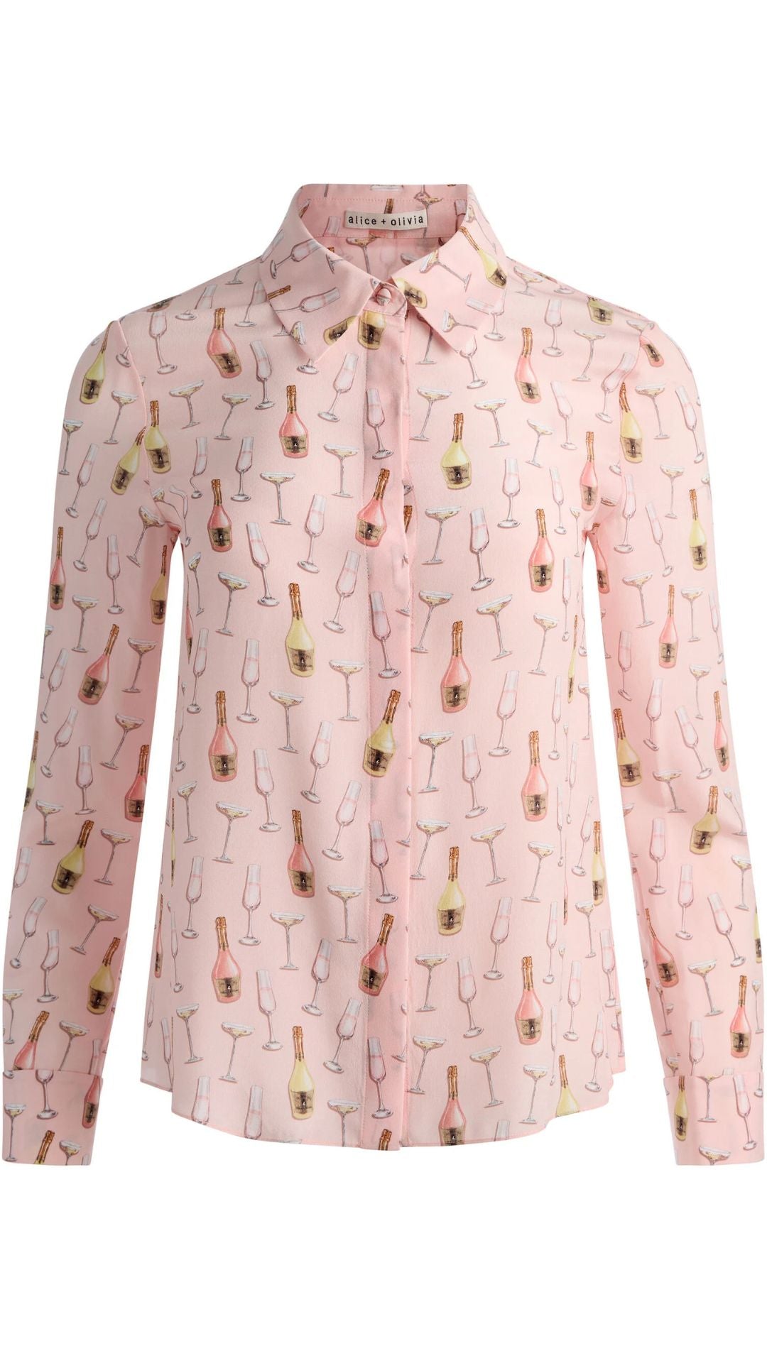 Willa Silk Blouse - Alice and Olivia