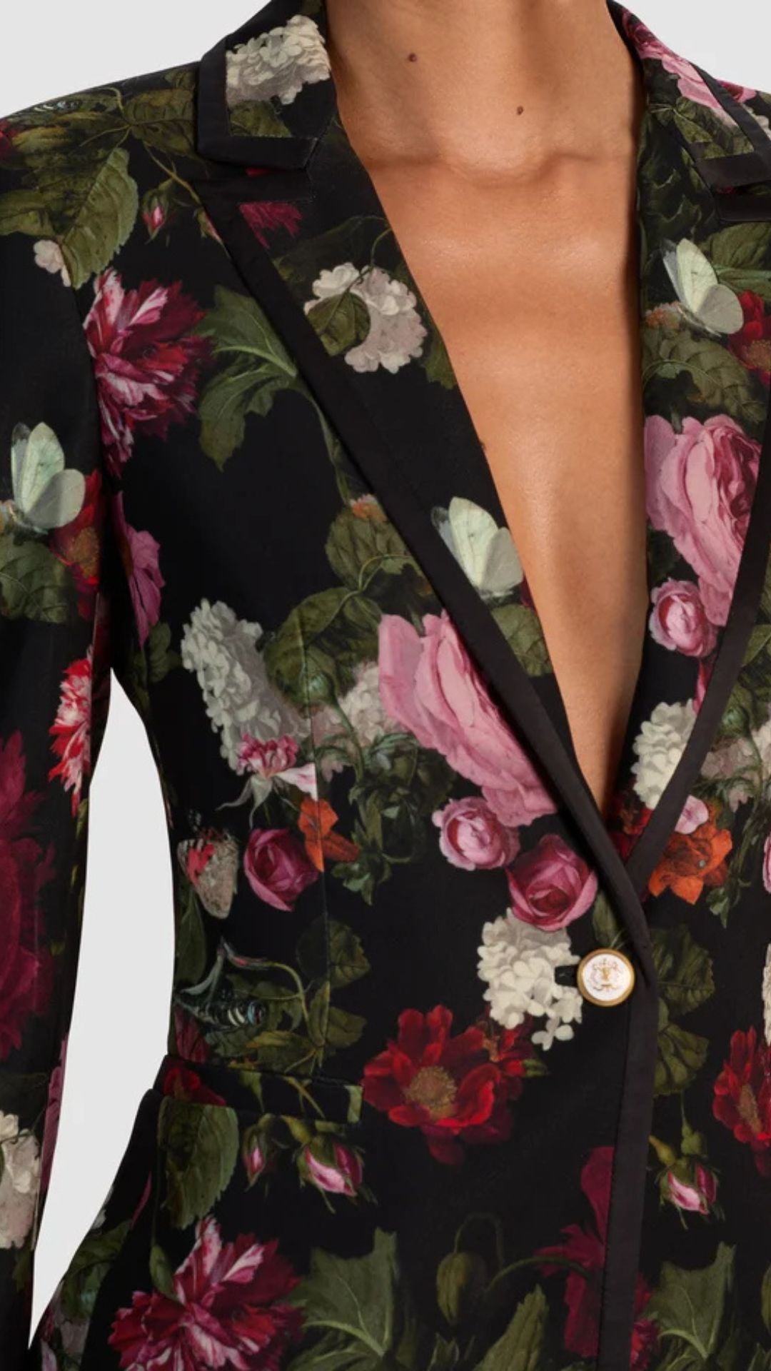 Breann Printed Blazer - Alice and Olivia