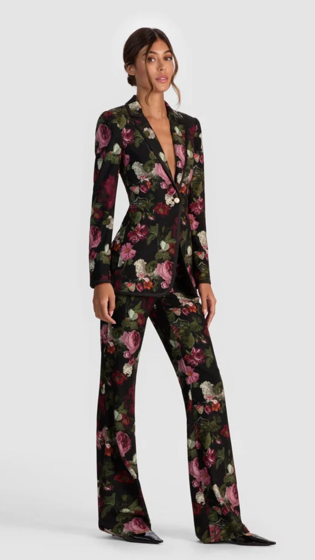 Breann Printed Blazer - Alice and Olivia