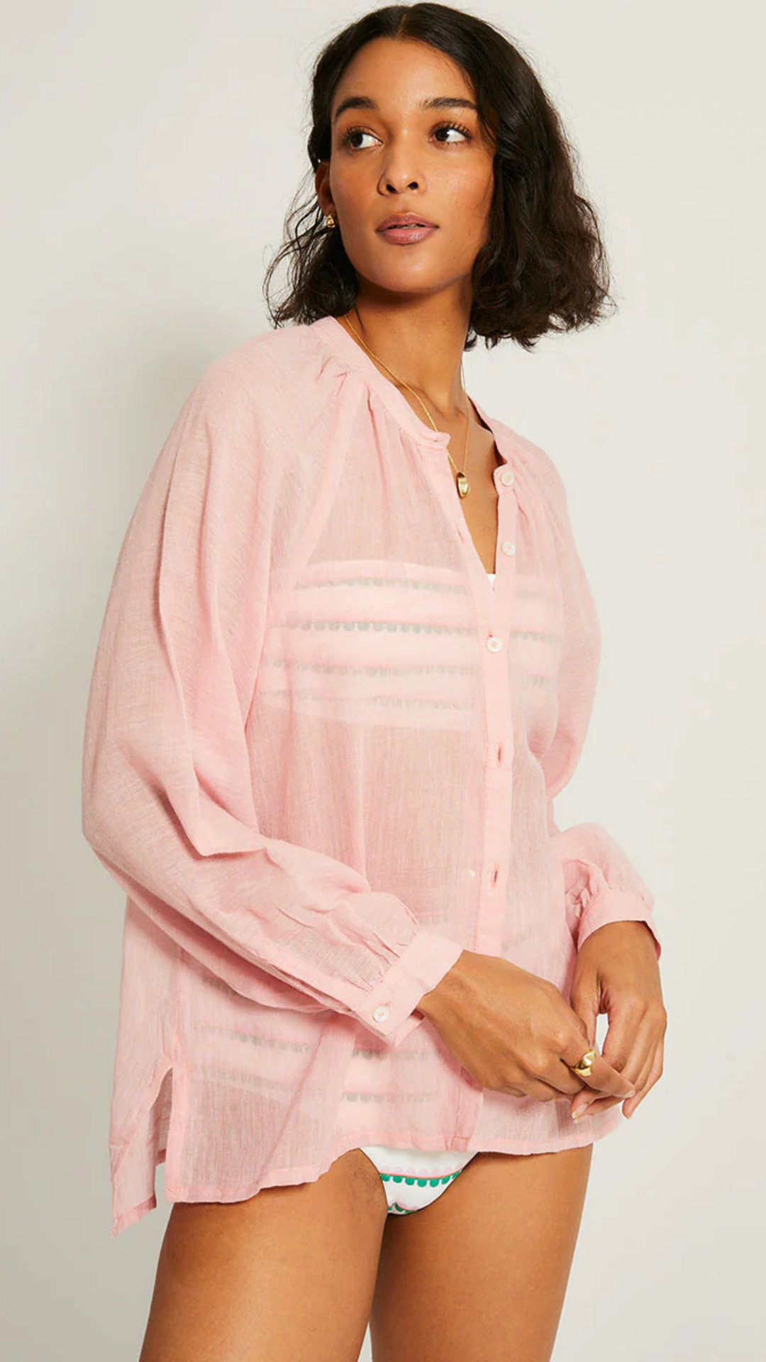 MITA Button Up Blouse - LemLem