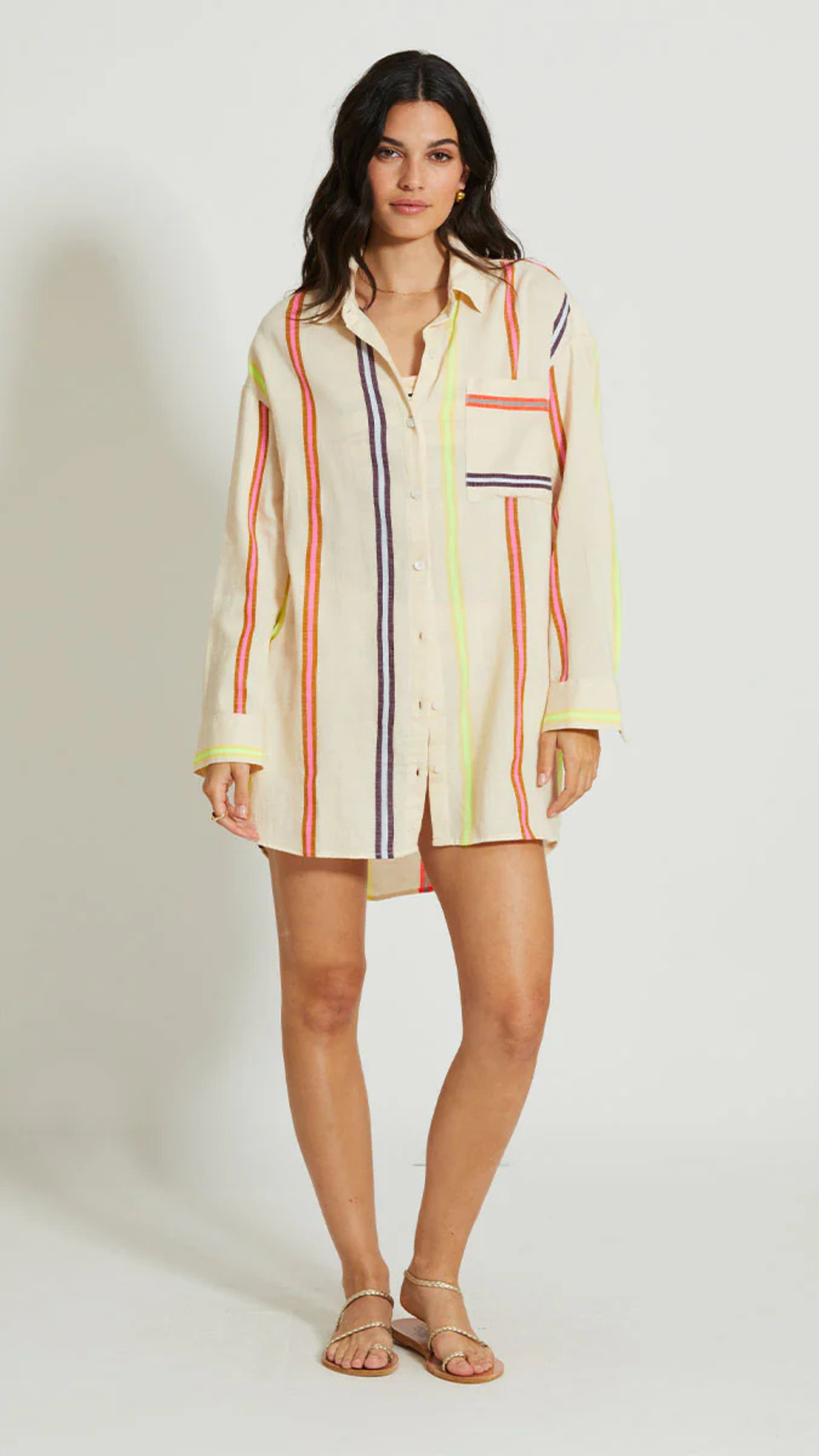 MARIAM Shirt Dress - LemLem
