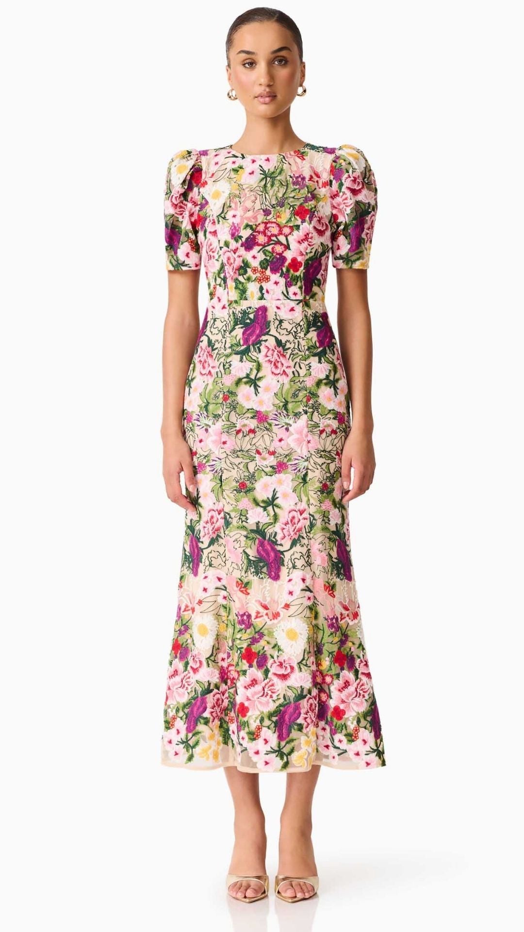 Flora Midi Dress - Elliatt