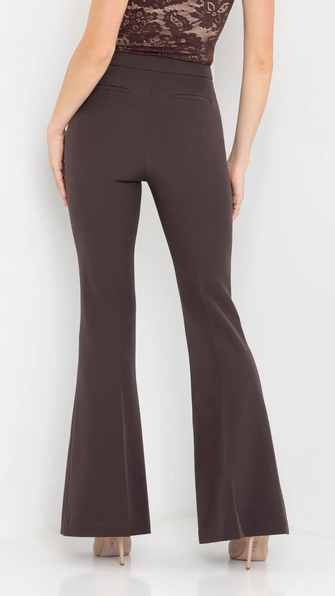 Wesley Crepe Pants Chocoate - Generation Love