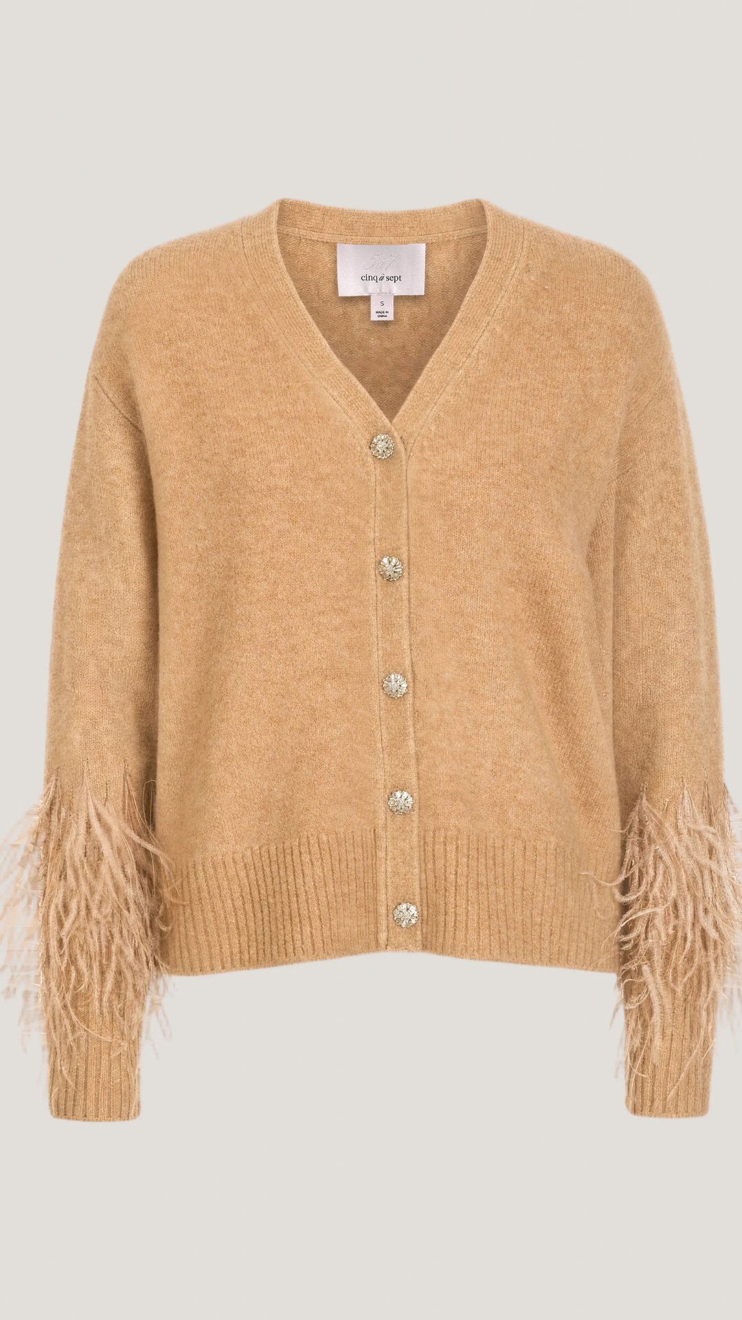 Briana Feather Cardigan