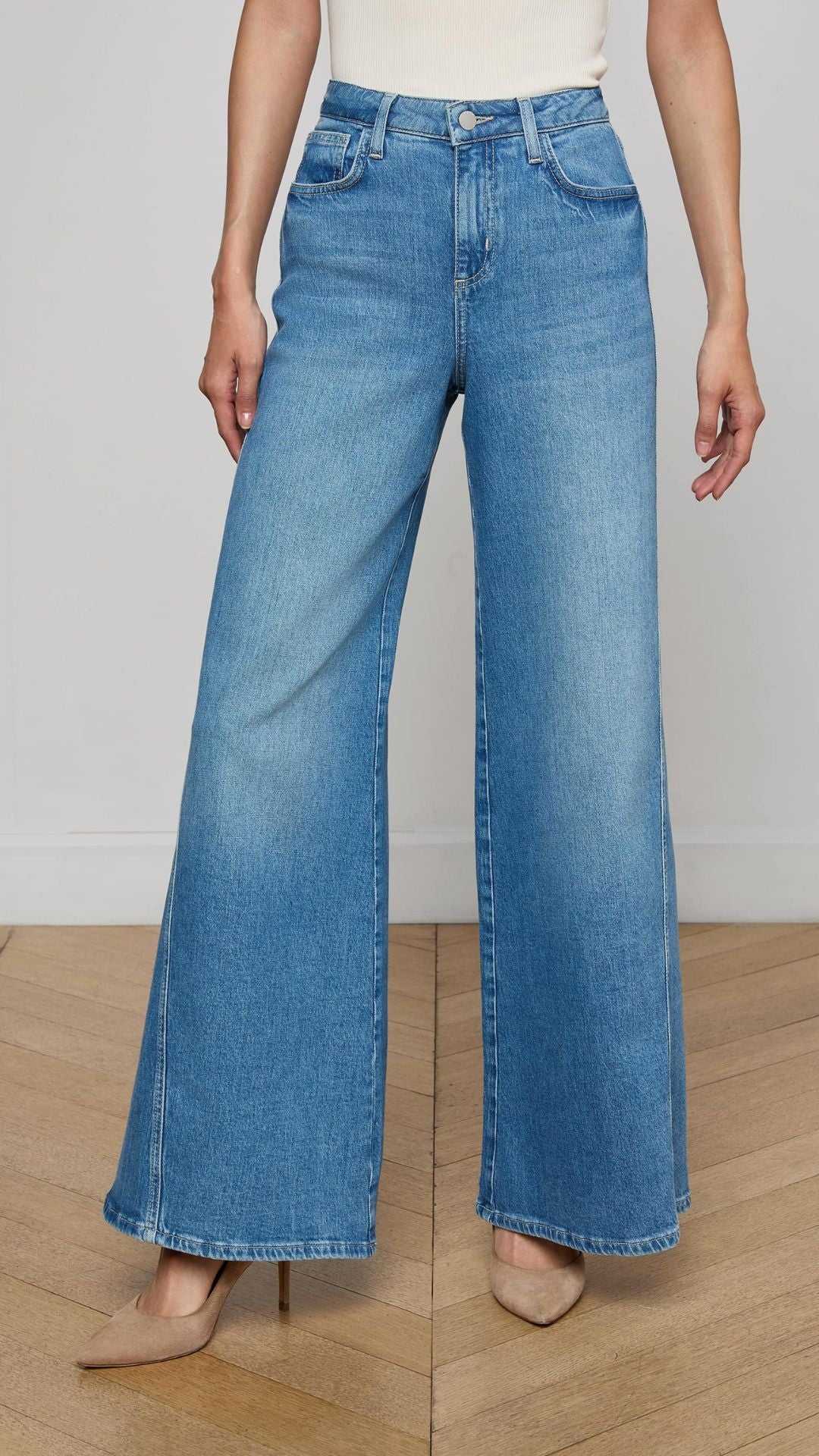 Beau Wide Leg Jean - L'Agence