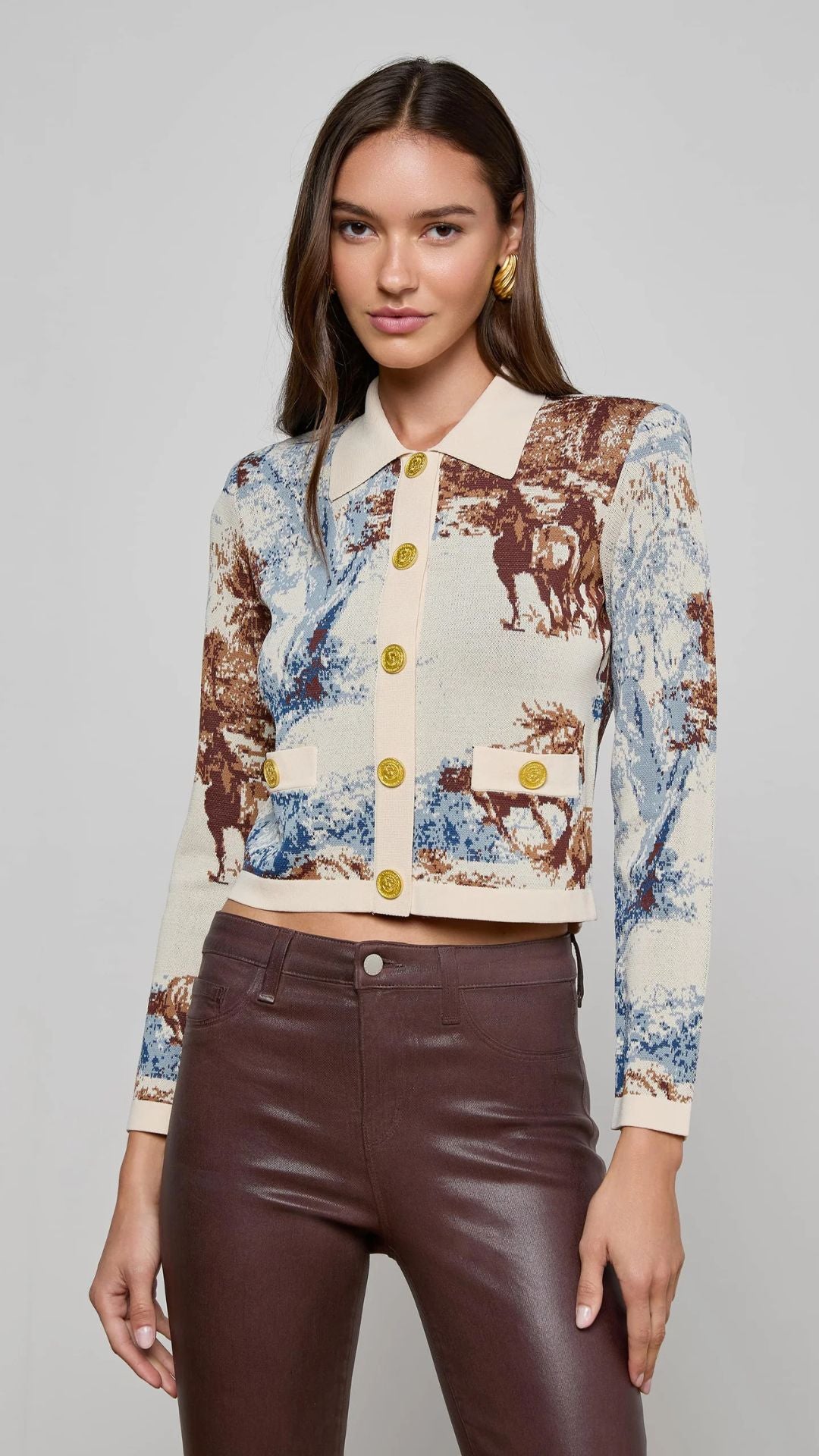 Osiris Jacquard Cardigan