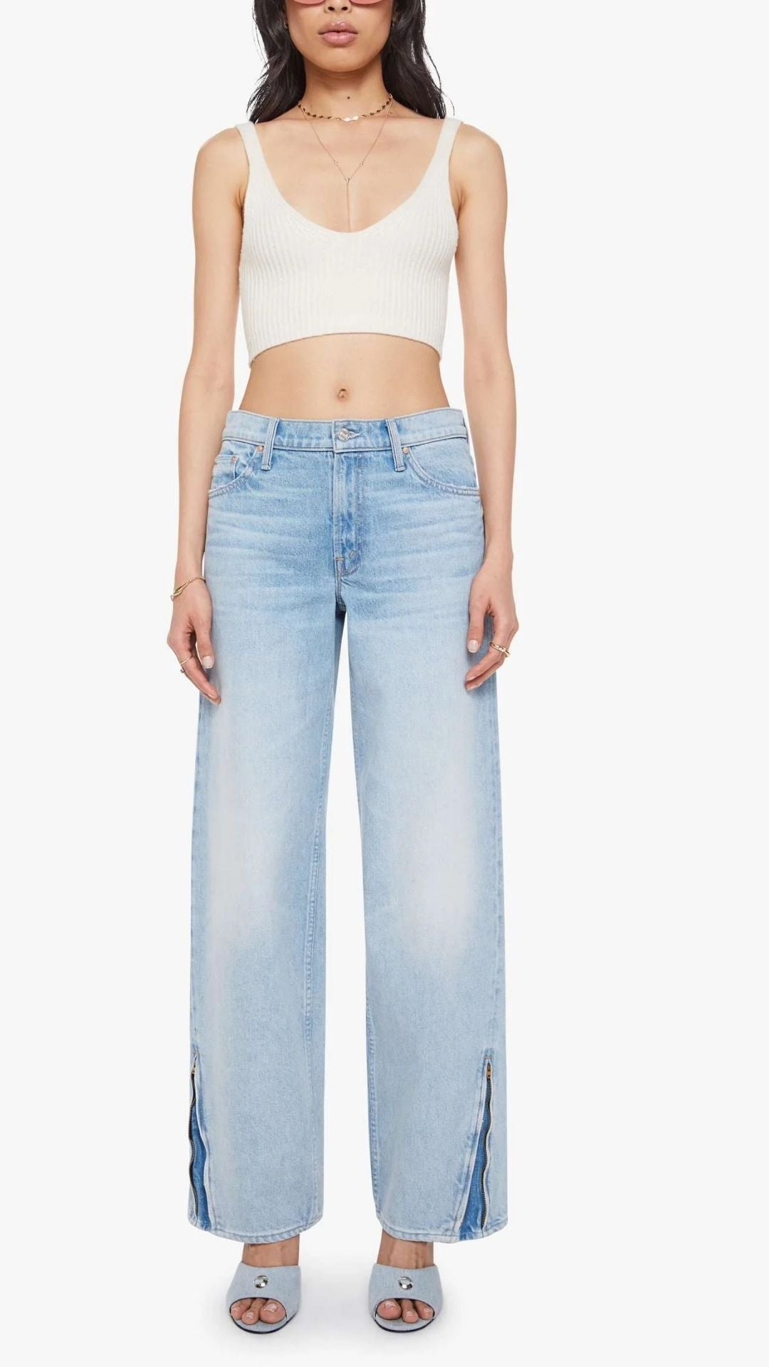 The Turn Key Spinner Sneak - Mother Denim