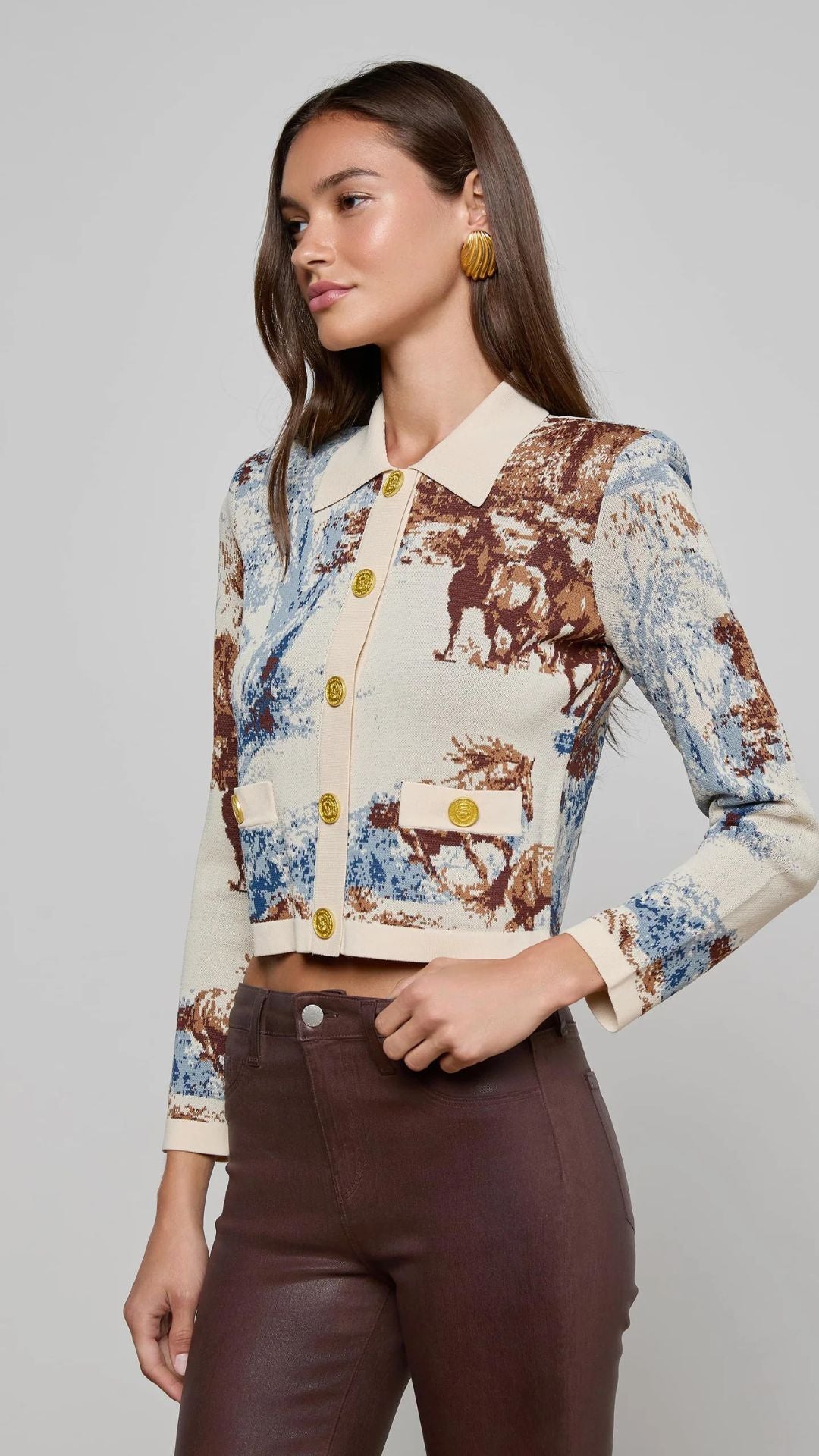 Osiris Jacquard Cardigan