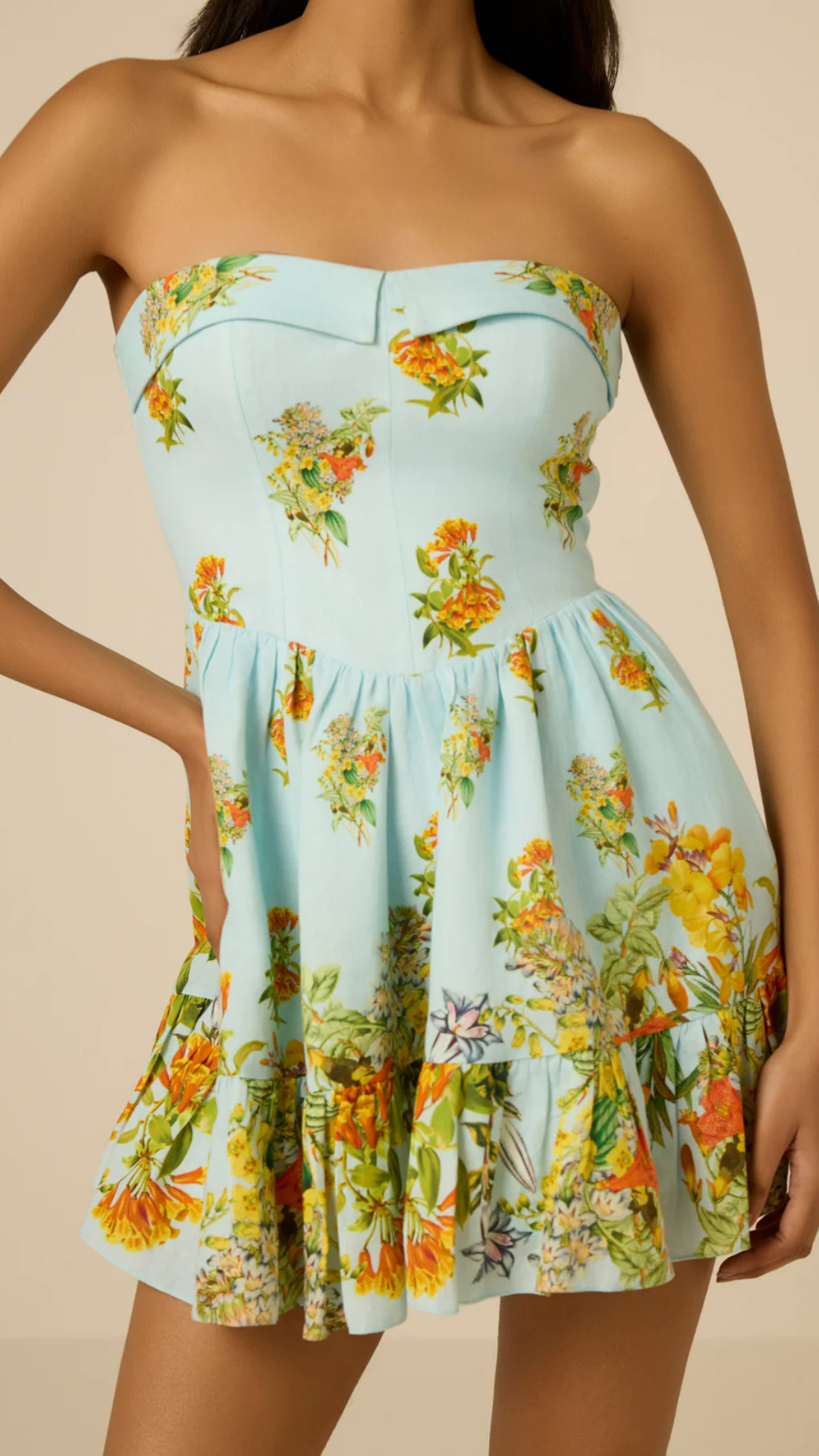 Amya Off-Shoulder Short Dress