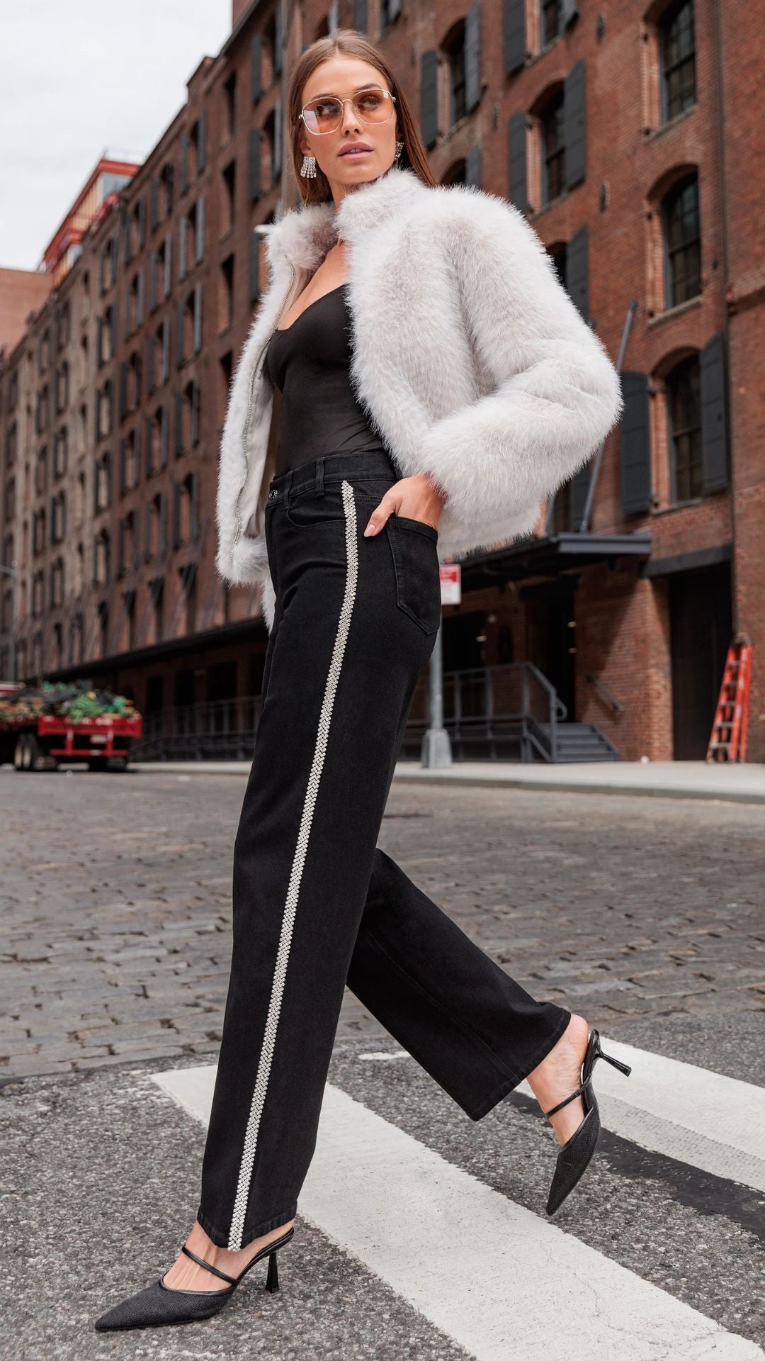 Jamie Faux Fur Jacket