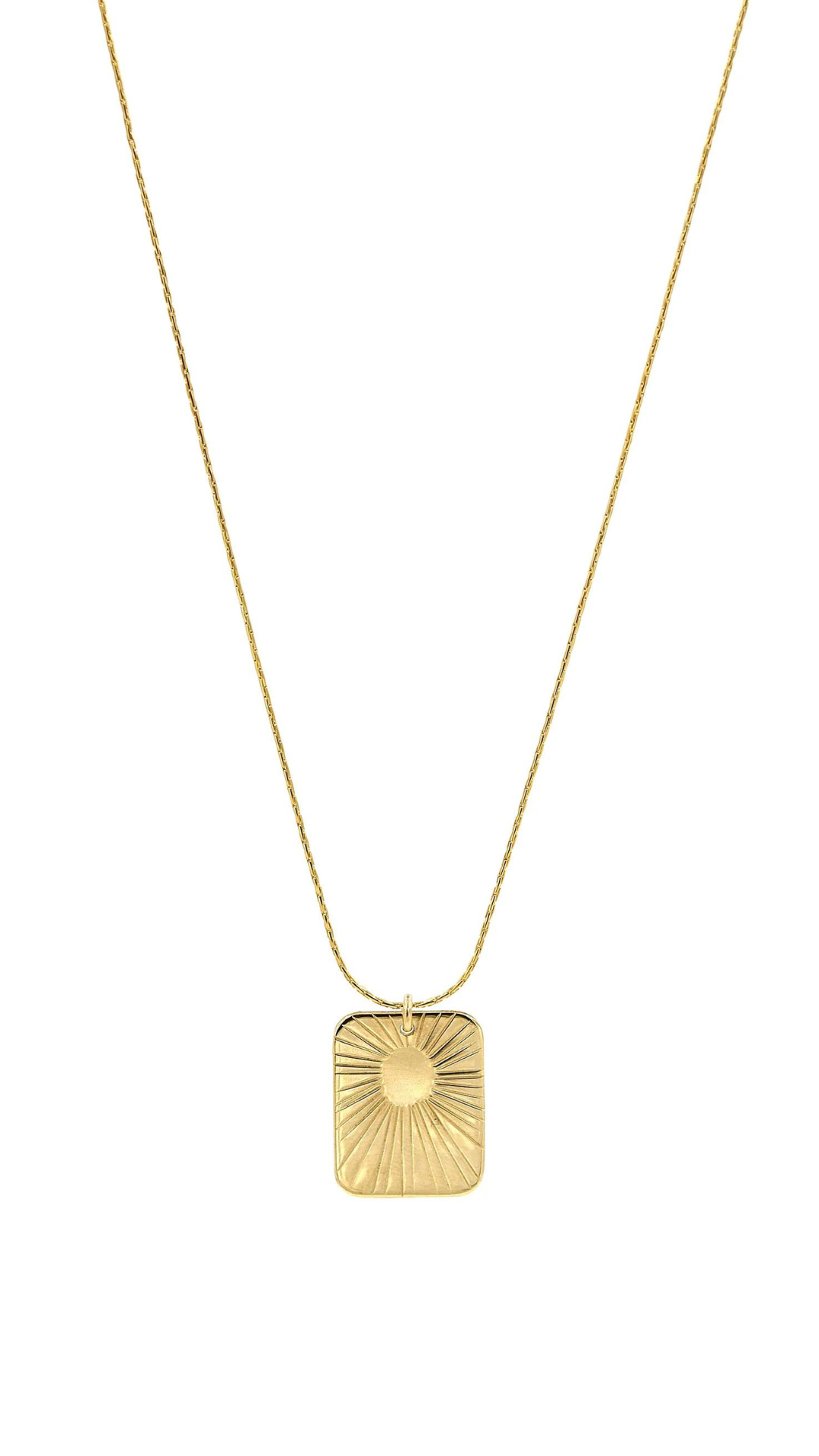 Glow Rectangle Necklace - Paradigm