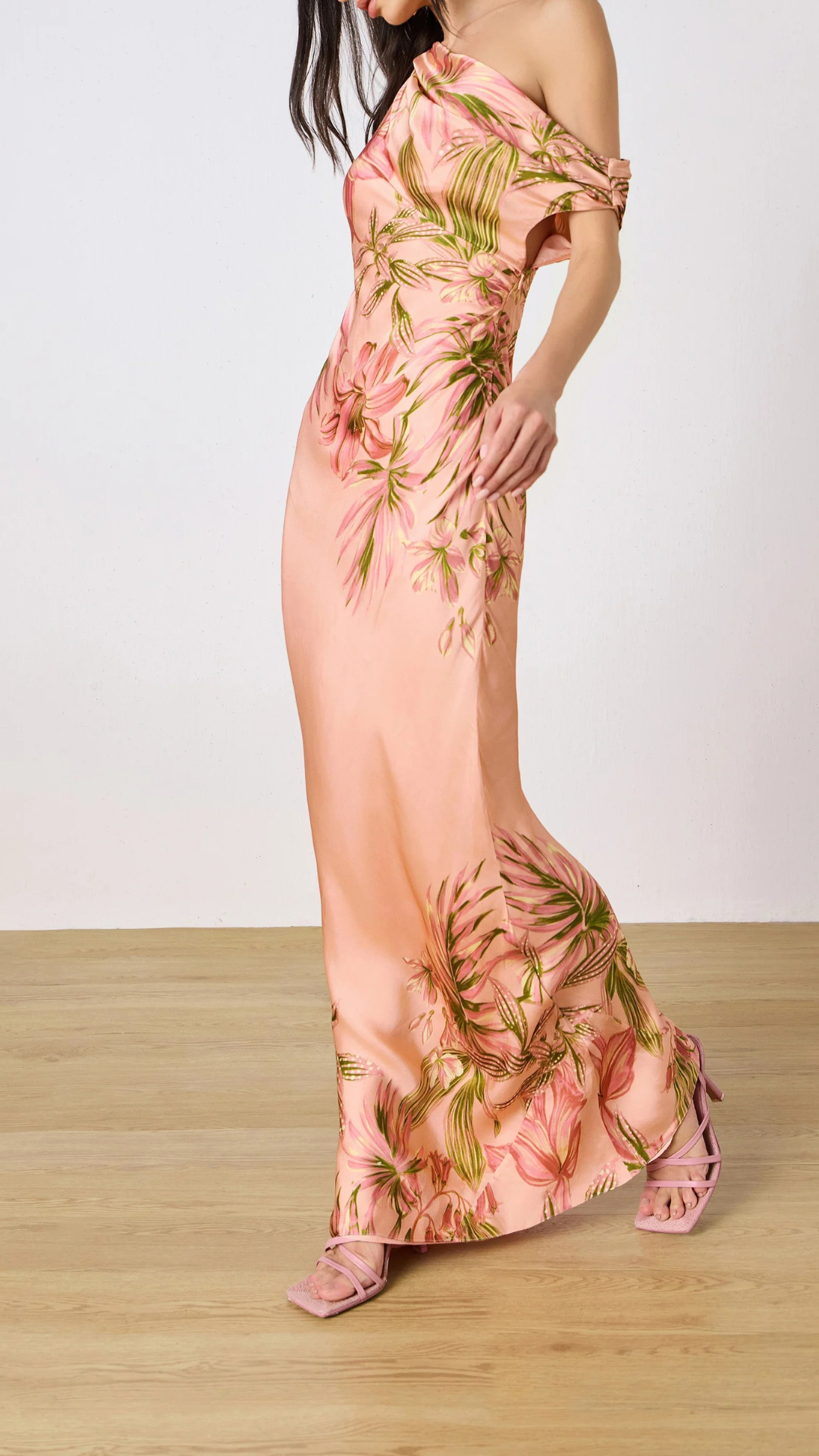 Cain One Shoulder Dress