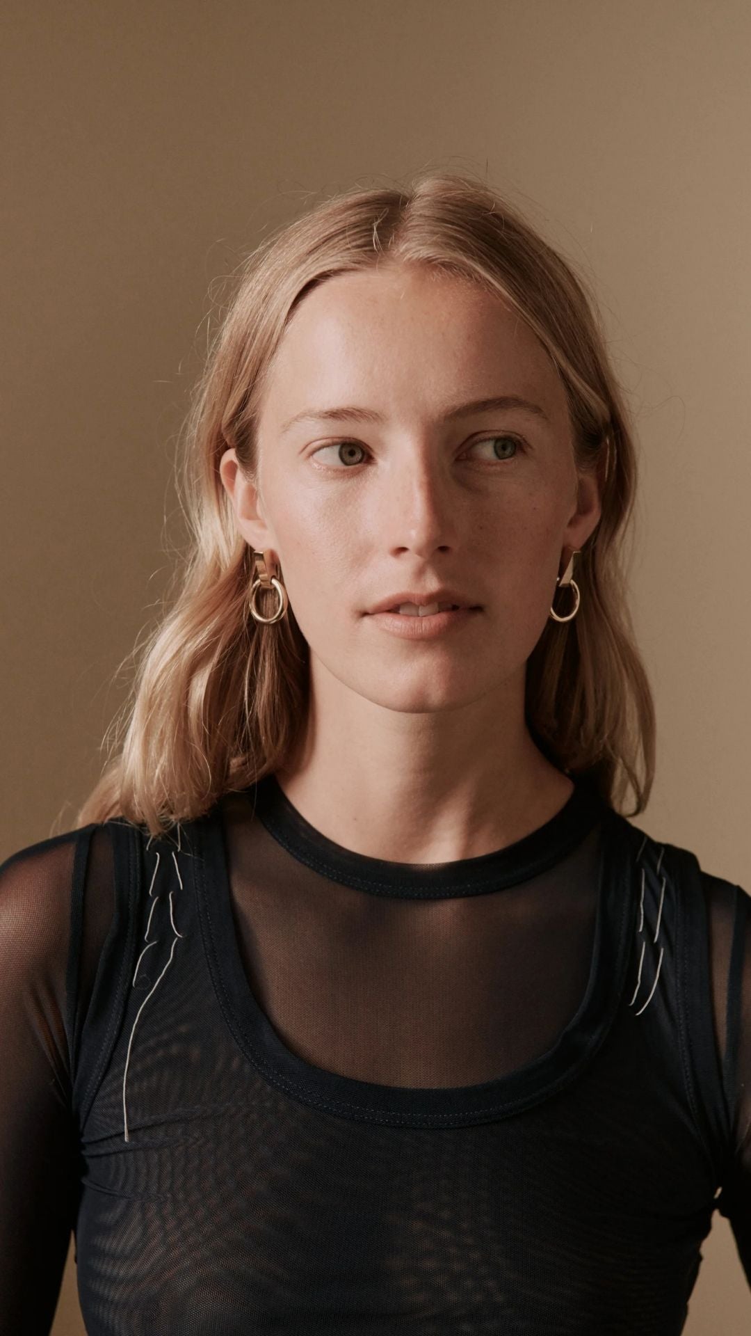 Sami Bar and Loop Earrings